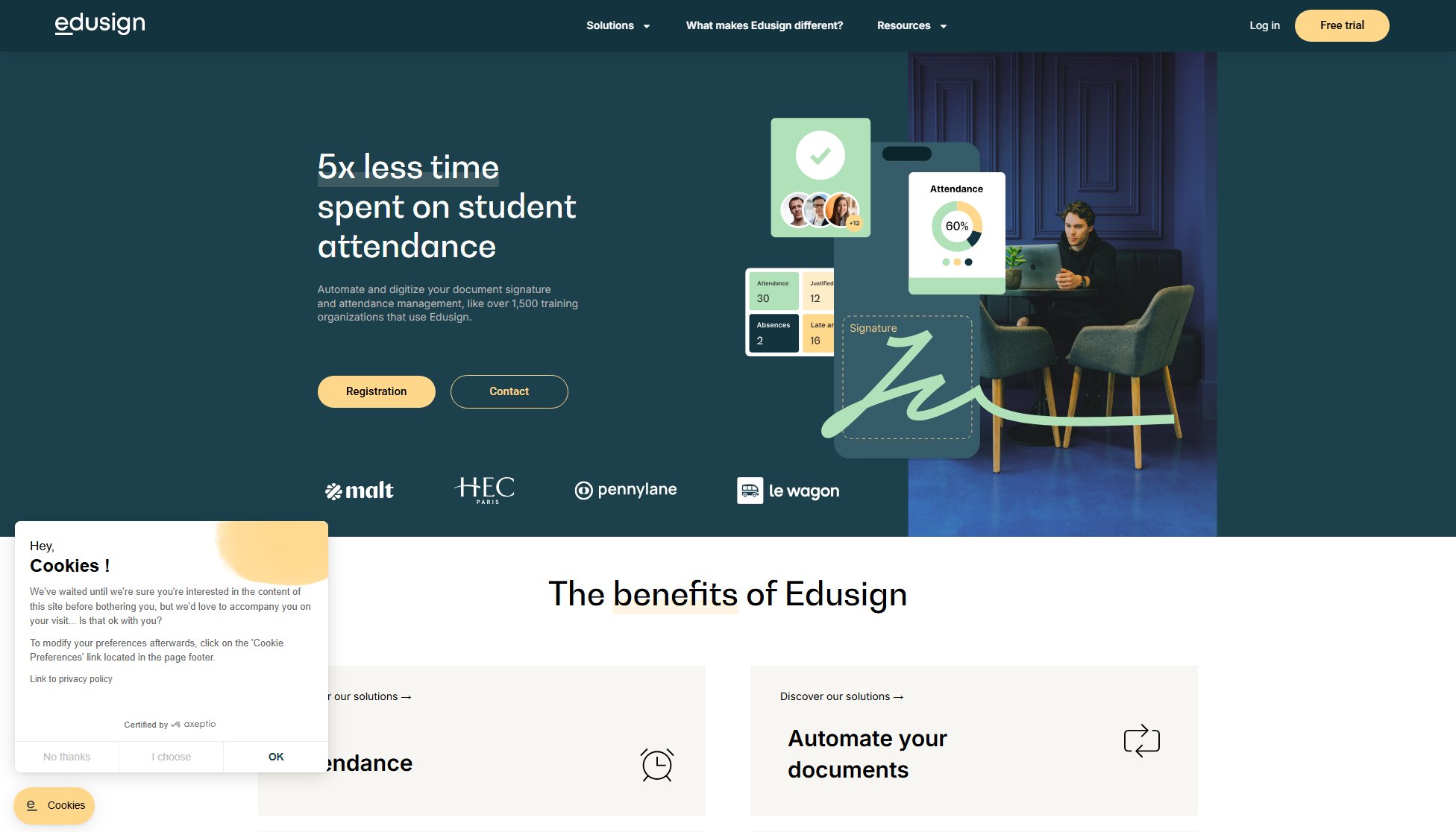 Edusign Edusign Interface & Screenshots Edusign Edusign Interface & Screenshots
