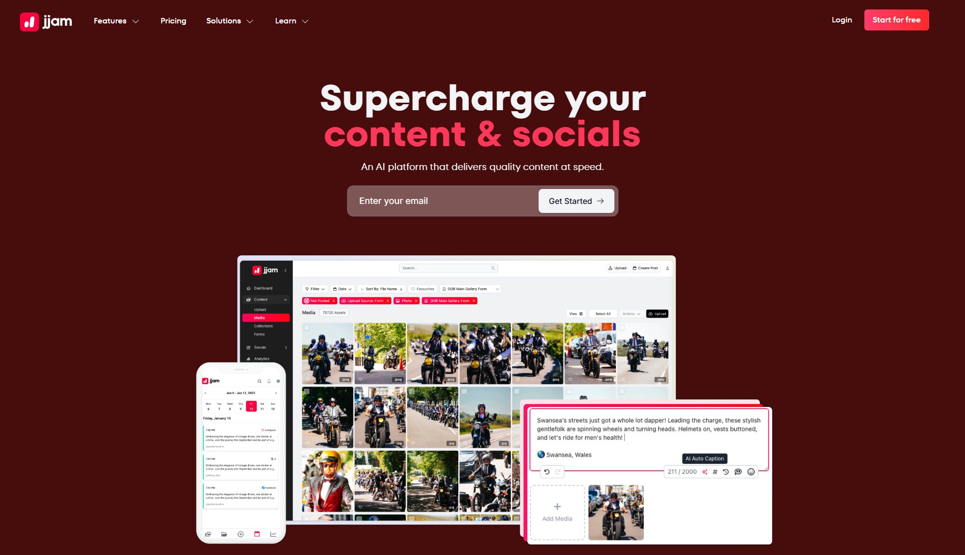 Jjam Jjam Interface & Screenshots