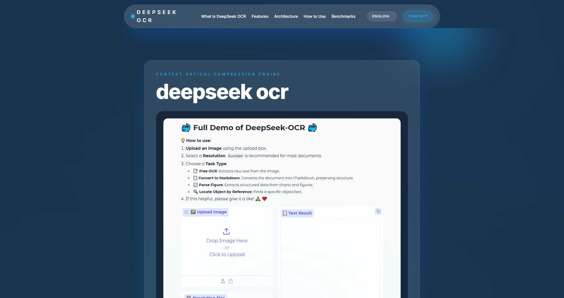 DeepSeek OCR