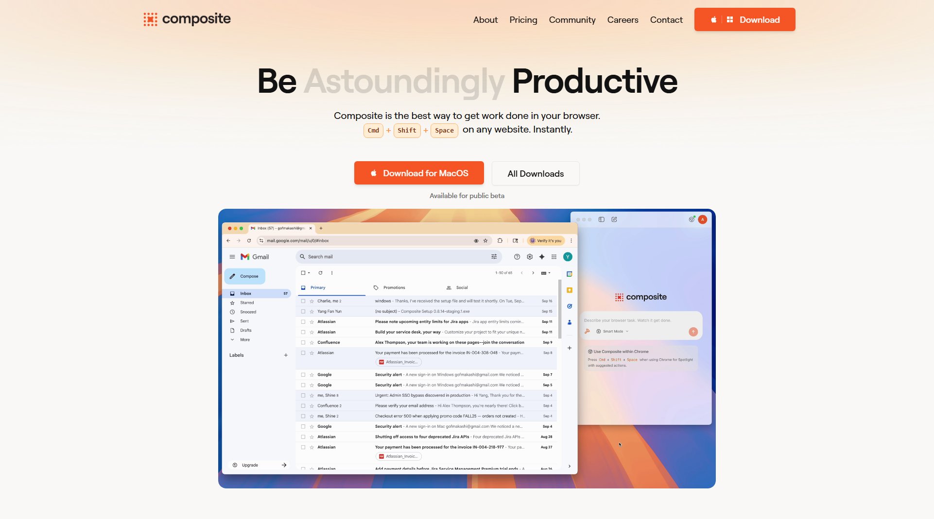 Composite Composite Interface & Screenshots Composite Composite Interface & Screenshots
