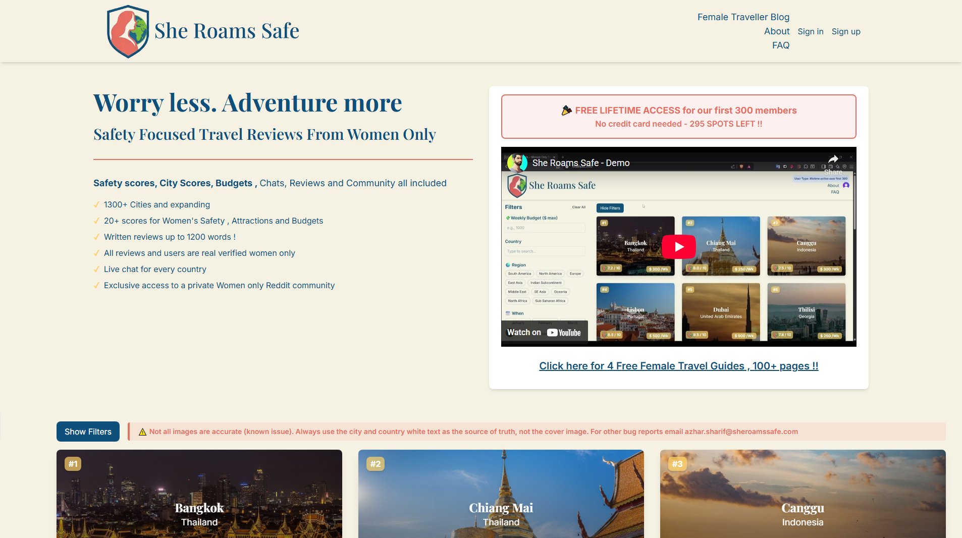 SheRoamsSafe SheRoamsSafe Interface & Screenshots SheRoamsSafe SheRoamsSafe Interface & Screenshots