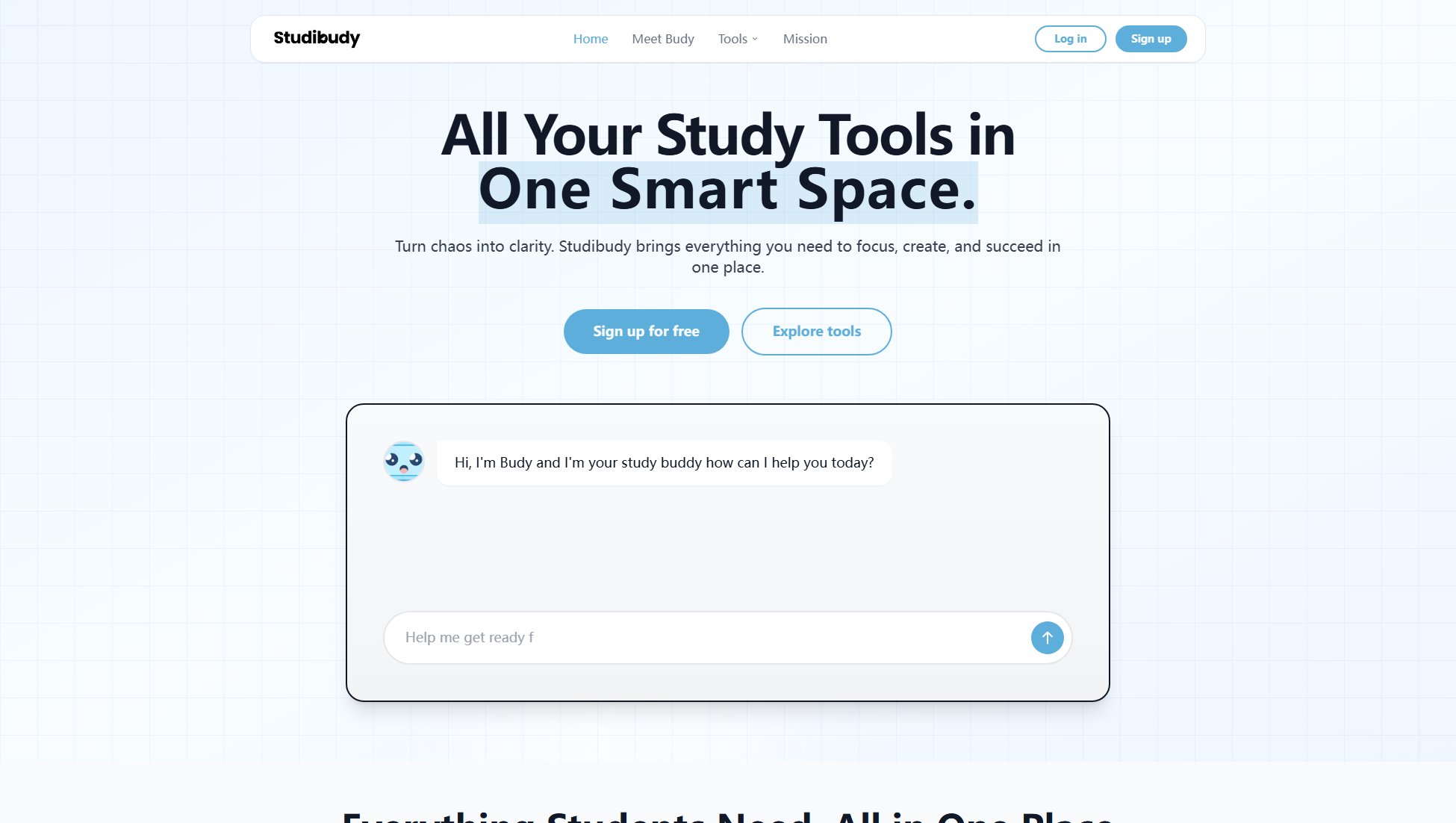 Studibudy Studibudy Interface & Screenshots
