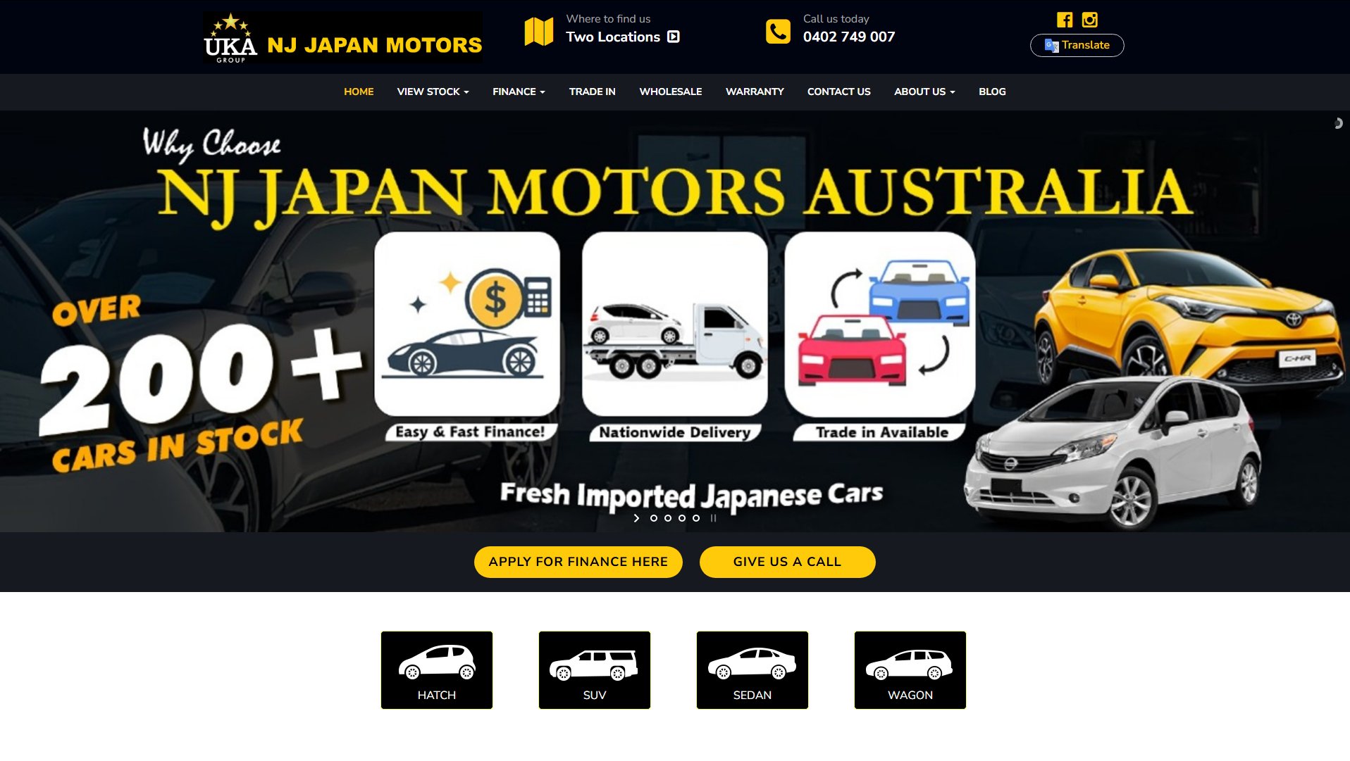 NJ Japan Motors NJ Japan Motors Interface & Screenshots NJ Japan Motors NJ Japan Motors Interface & Screenshots