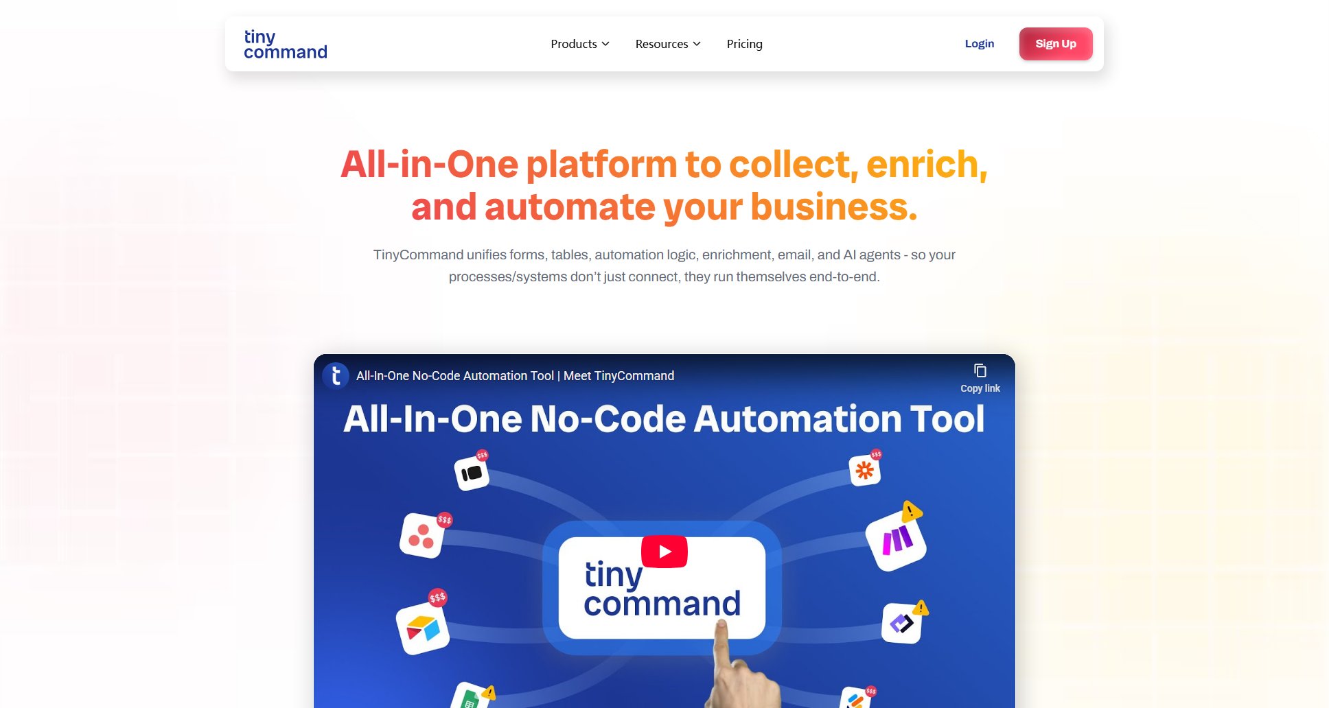 TinyCommand TinyCommand Interface & Screenshots TinyCommand TinyCommand Interface & Screenshots