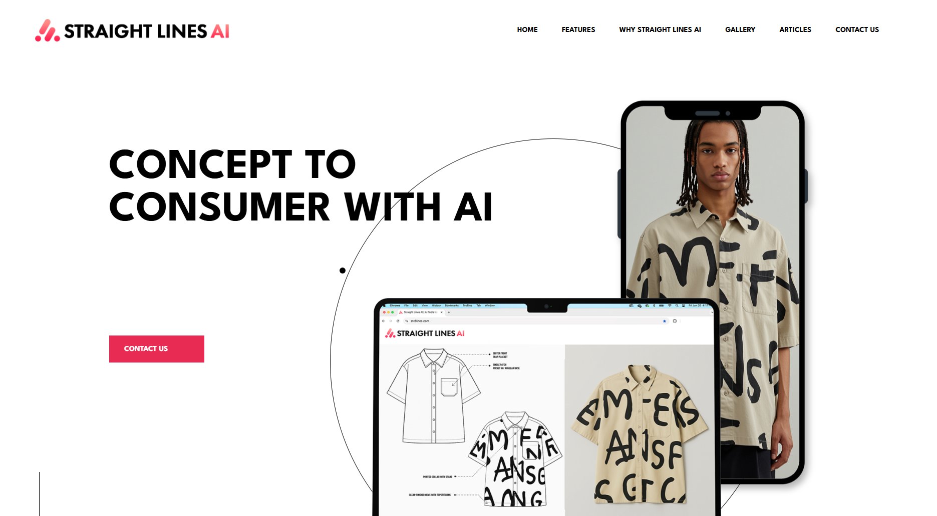 Straight Lines AI Straight Lines AI Interface & Screenshots