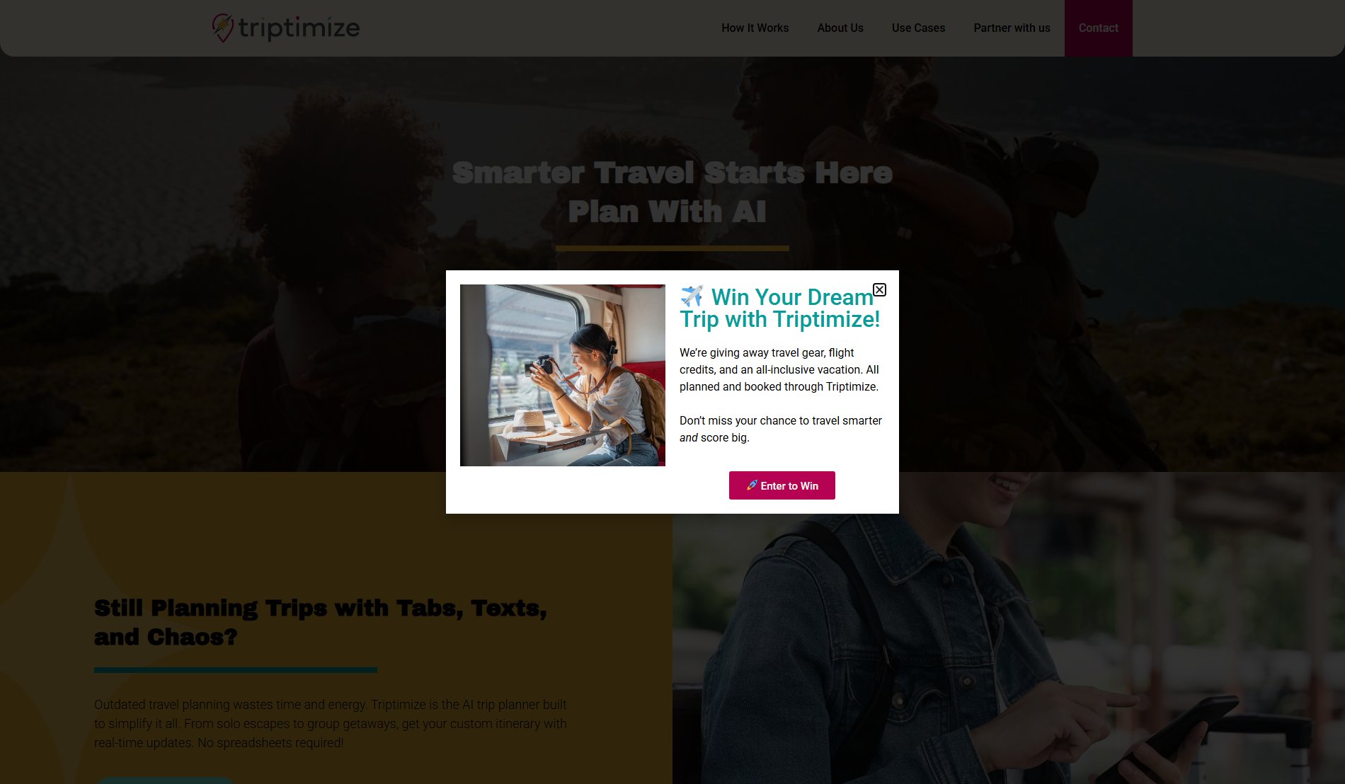 Triptimize Triptimize Interface & Screenshots Triptimize Triptimize Interface & Screenshots