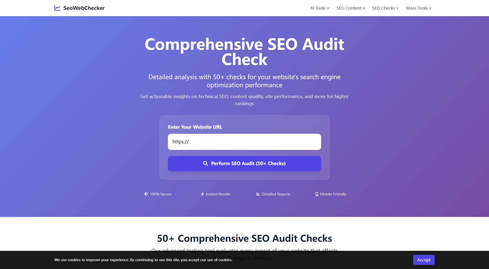 Comprehensive SEO Audit Check - Seo Web Checker Comprehensive SEO Audit Check - Seo Web Checker Interface & Screenshots Comprehensive SEO Audit Check - Seo Web Checker Comprehensive SEO Audit Check - Seo Web Checker Interface & Screenshots