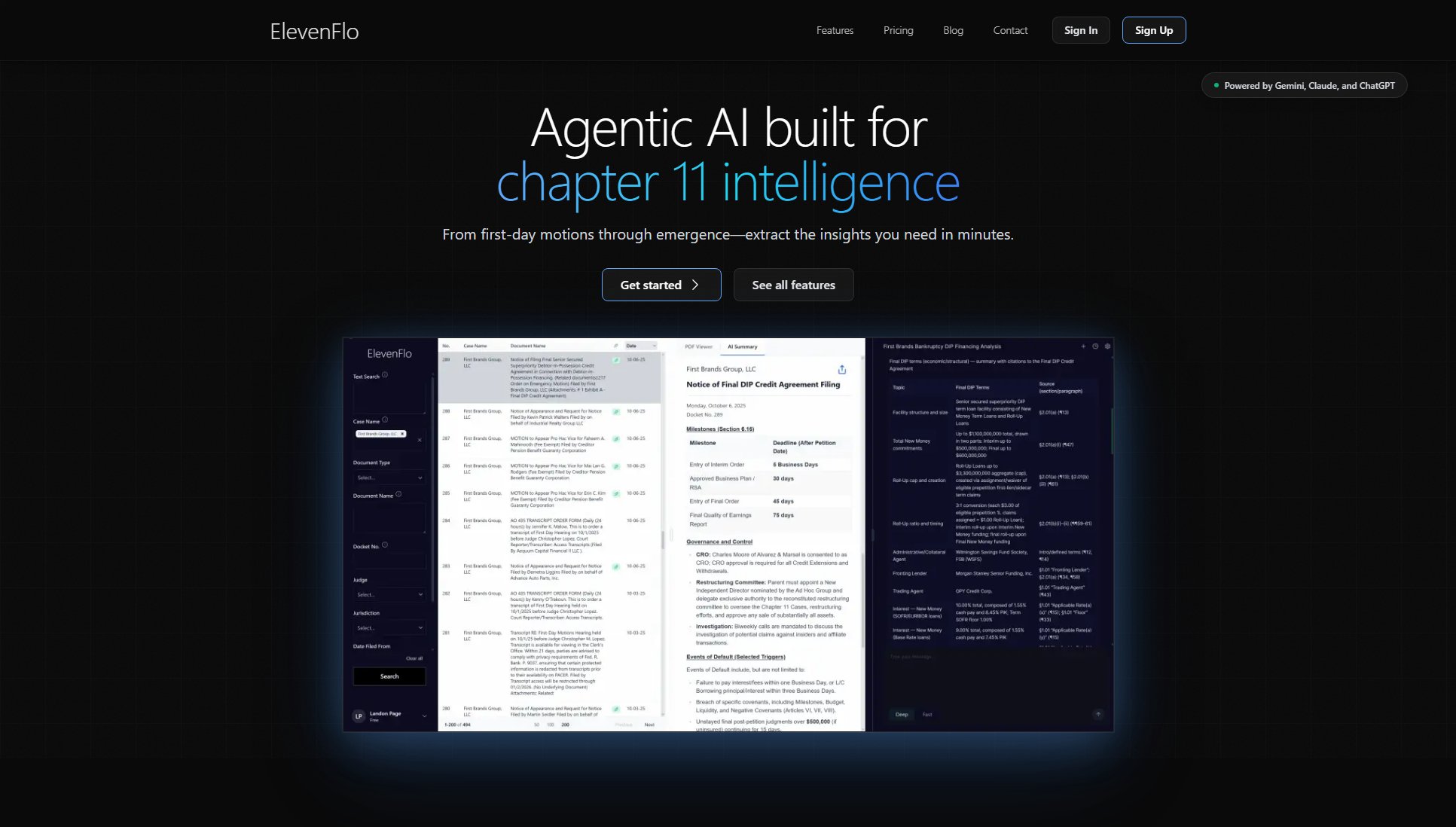 ElevenFlo ElevenFlo Interface & Screenshots