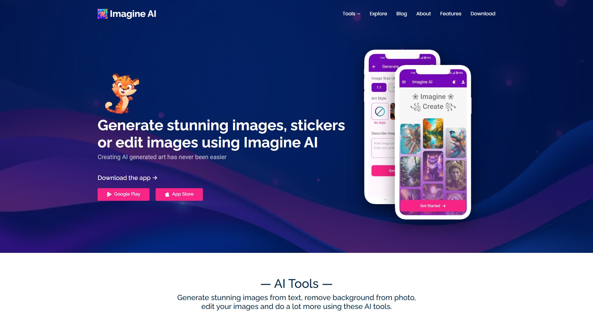 Imagine AI Imagine AI Interface & Screenshots