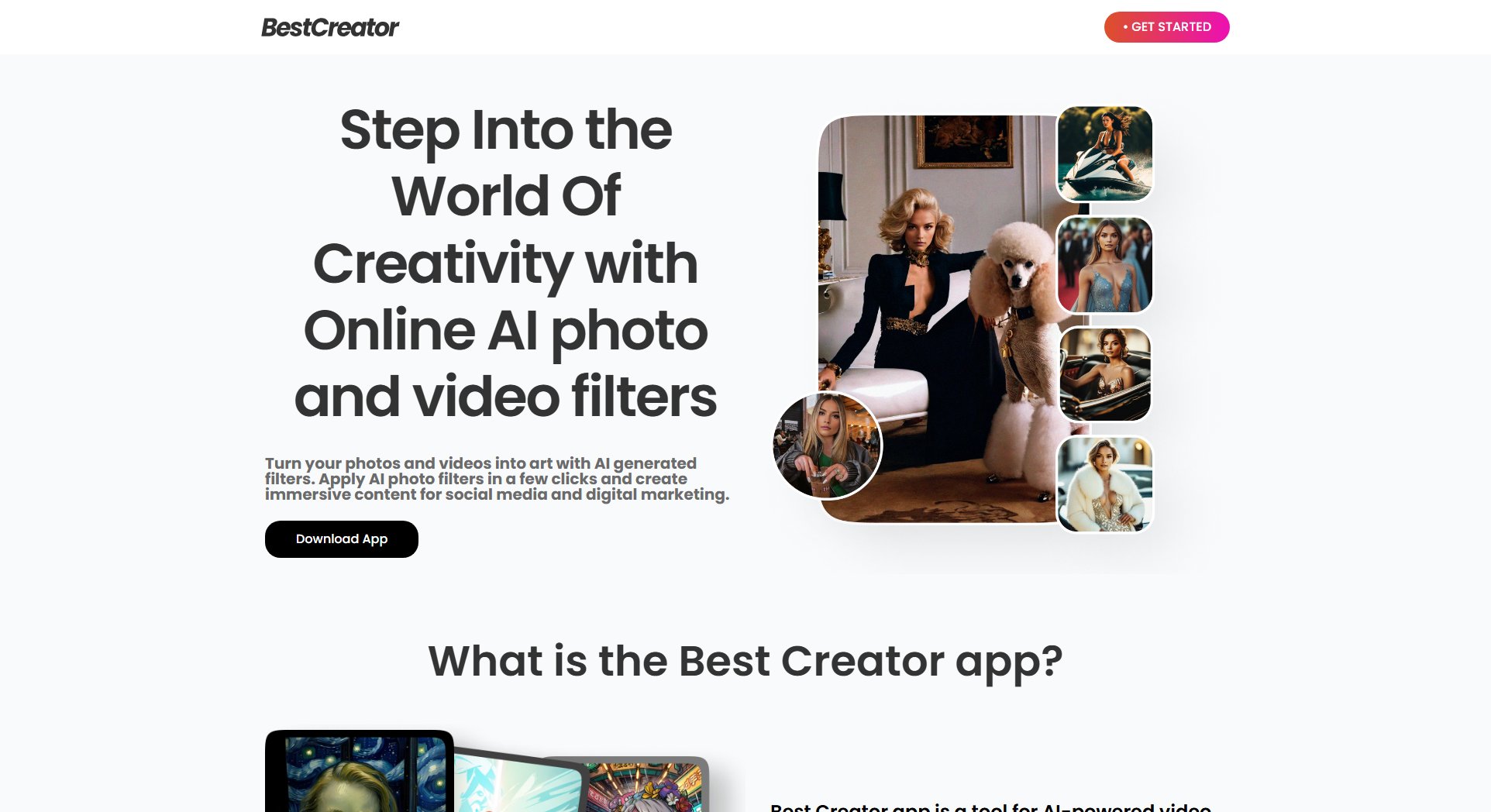 Best Creator Best Creator Interface & Screenshots