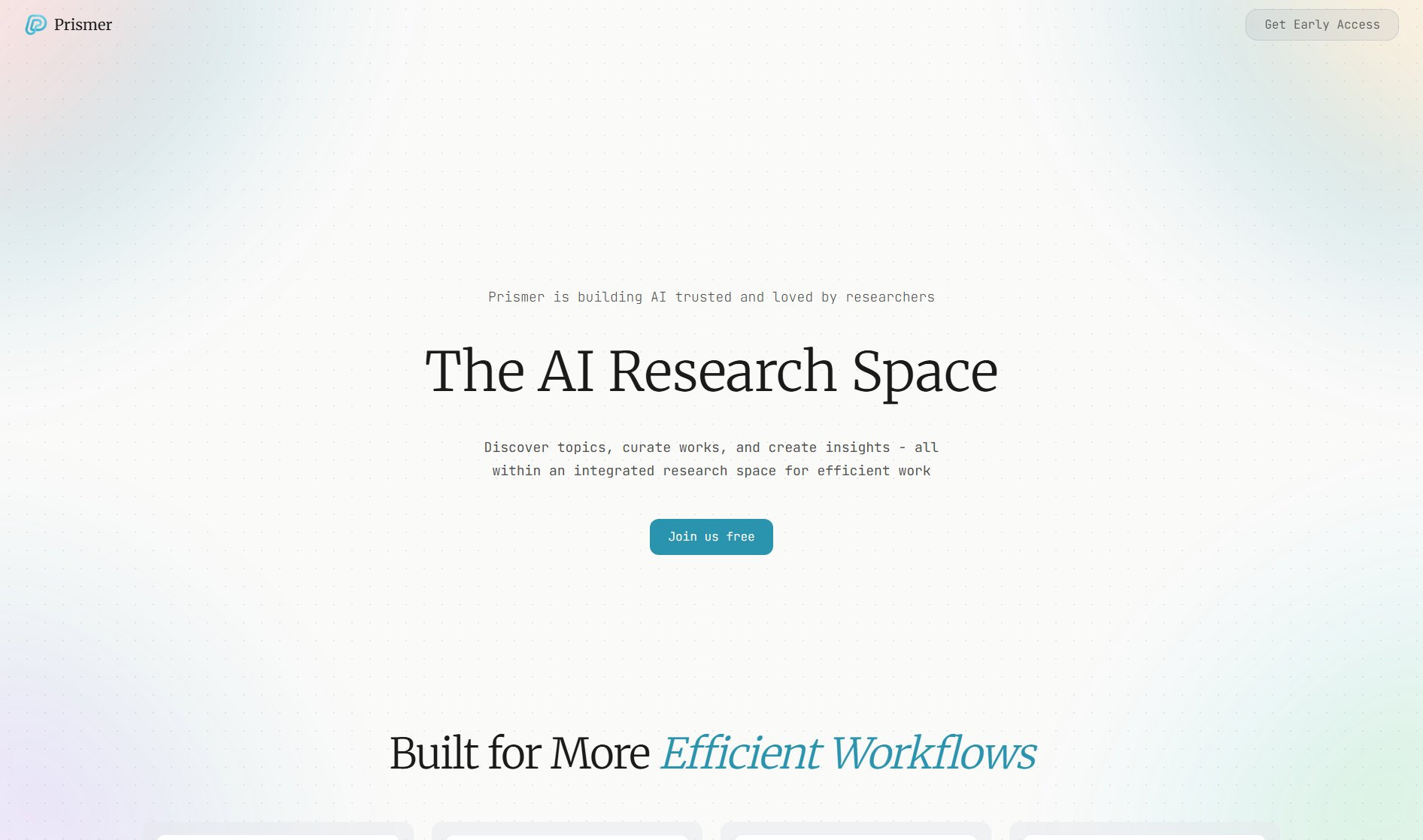 Prismer Prismer Interface & Screenshots