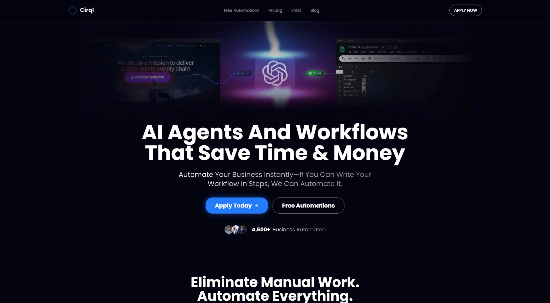 Cirql AI Cirql AI Interface & Screenshots Cirql AI Cirql AI Interface & Screenshots
