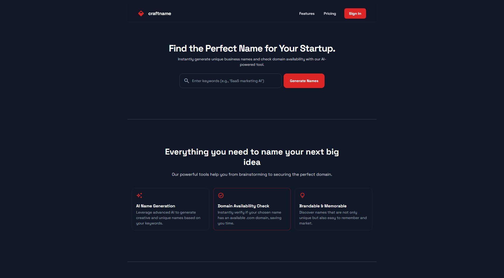 craftname craftname Interface & Screenshots craftname craftname Interface & Screenshots