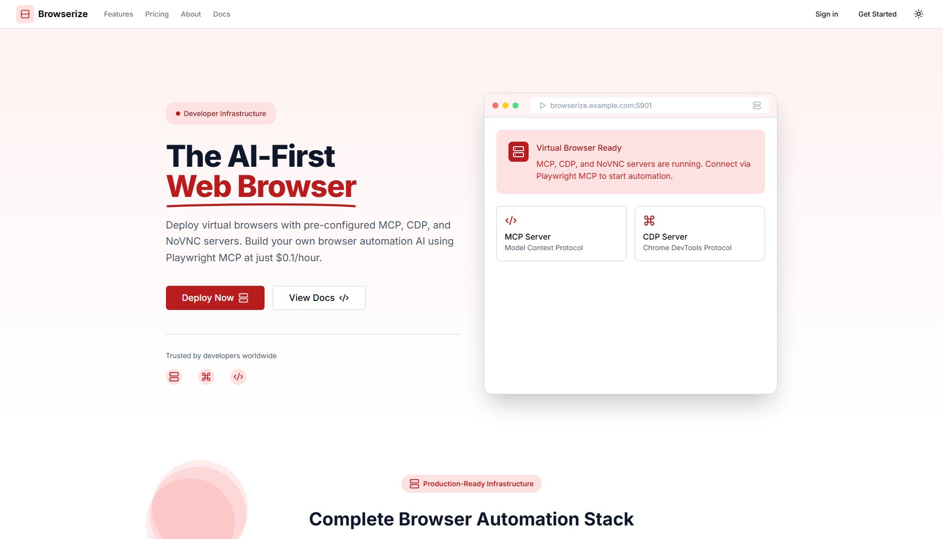 Browserize Browserize Interface & Screenshots Browserize Browserize Interface & Screenshots
