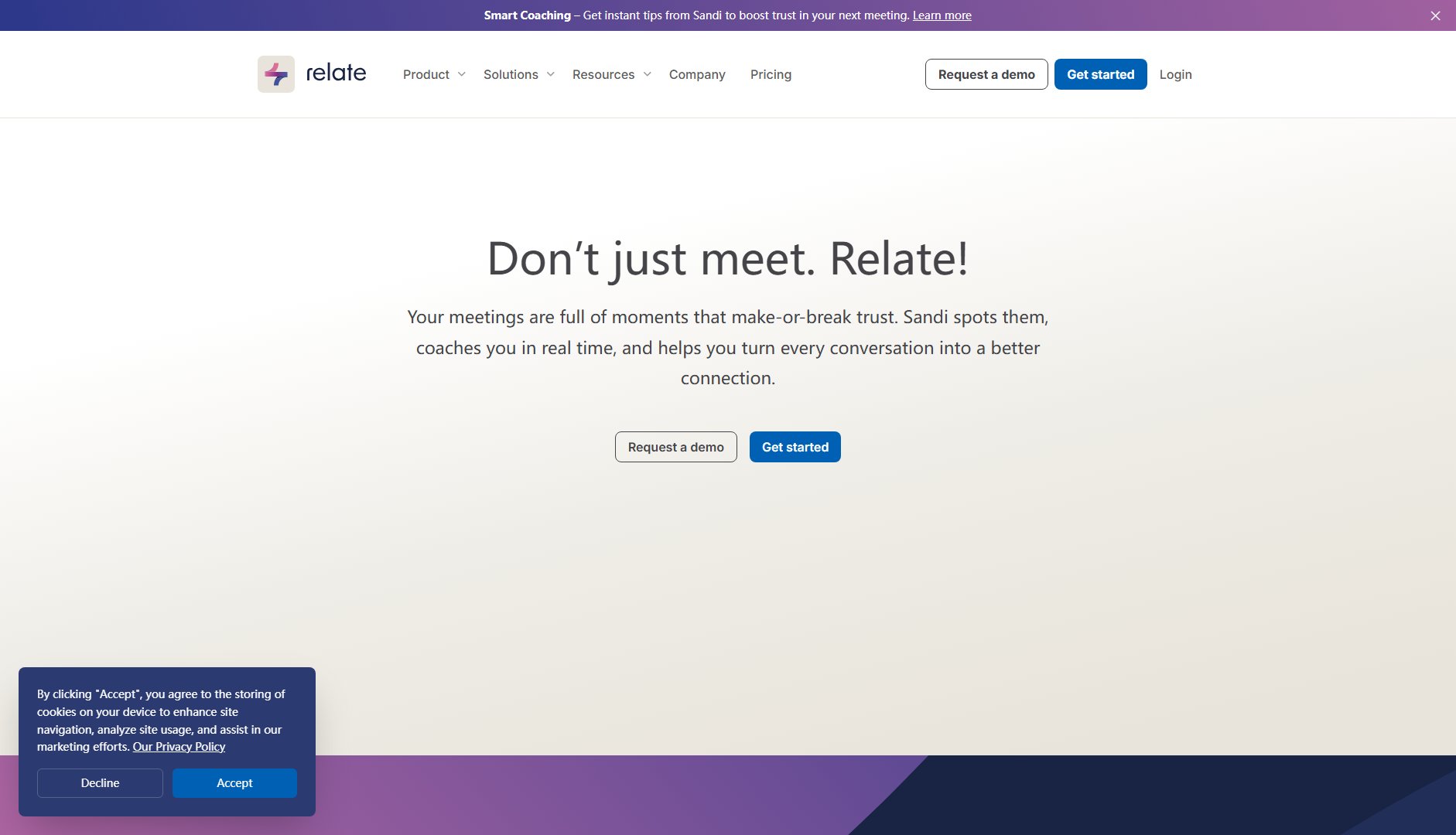 Relate Relate Interface & Screenshots Relate Relate Interface & Screenshots