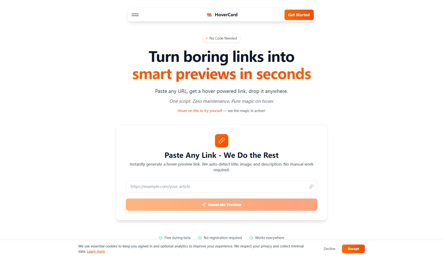 HoverCard HoverCard Interface & Screenshots HoverCard HoverCard Interface & Screenshots