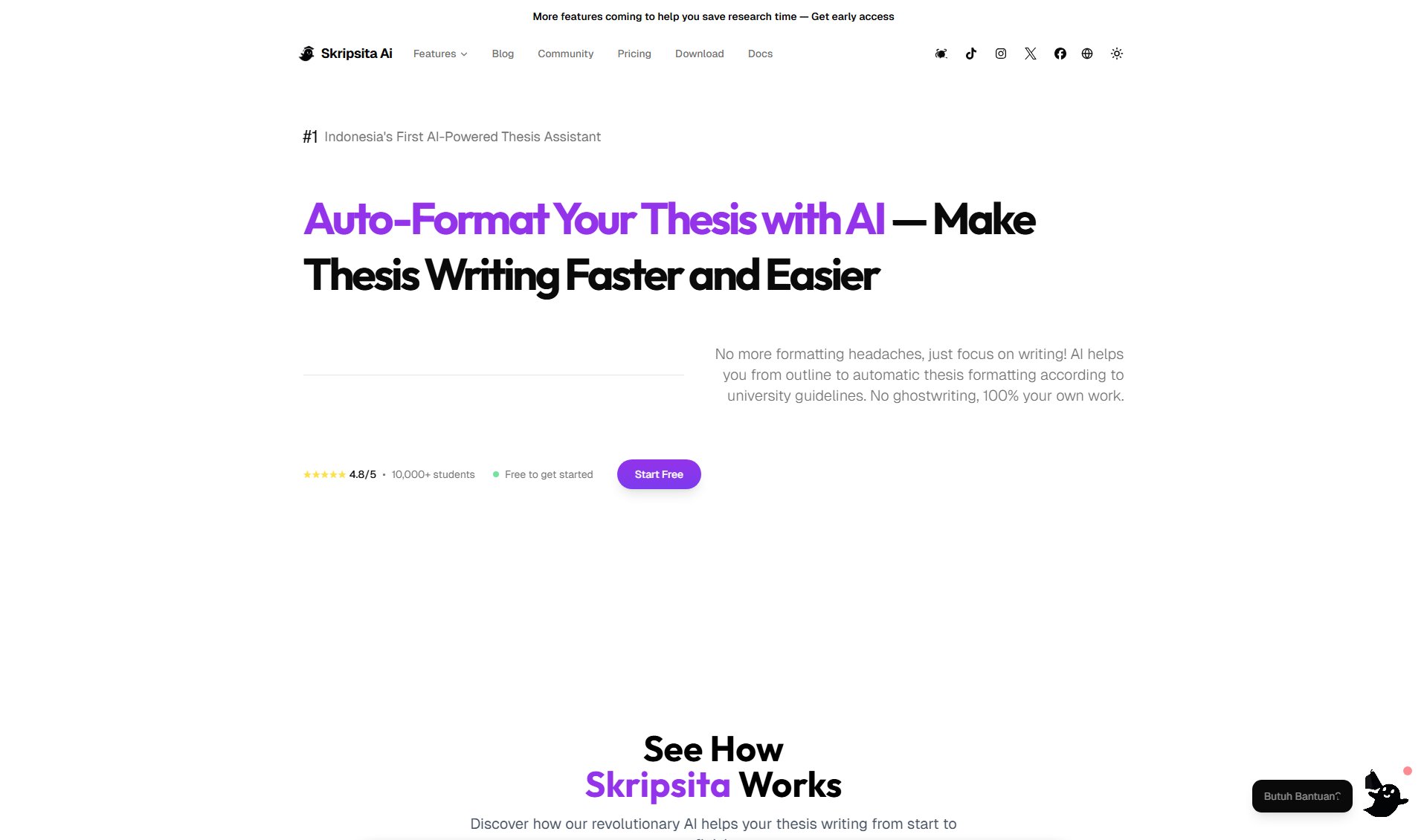SkripsitaAI SkripsitaAI Interface & Screenshots SkripsitaAI SkripsitaAI Interface & Screenshots