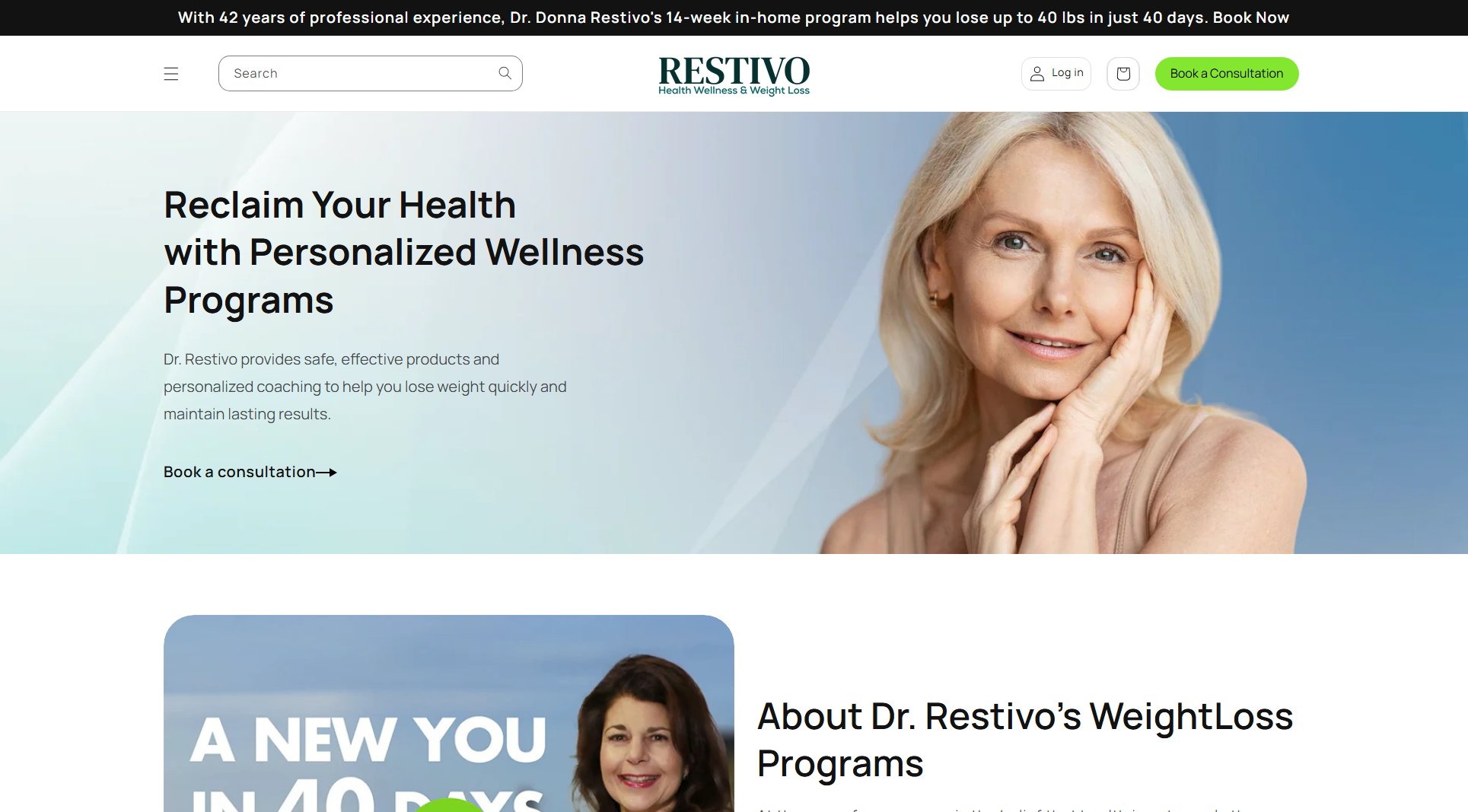 Dr. Restivo's Weight Loss Programs Dr. Restivo's Weight Loss Programs Interface & Screenshots Dr. Restivo's Weight Loss Programs Dr. Restivo's Weight Loss Programs Interface & Screenshots