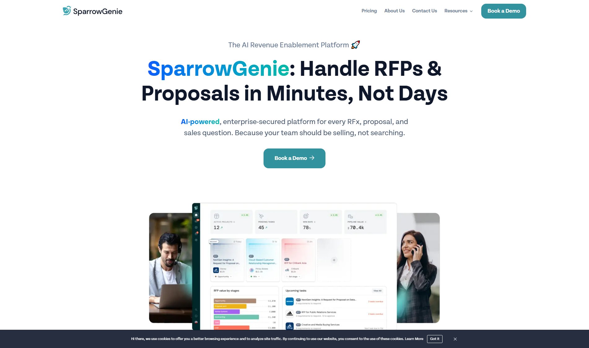 SparrowGenie SparrowGenie Interface & Screenshots SparrowGenie SparrowGenie Interface & Screenshots