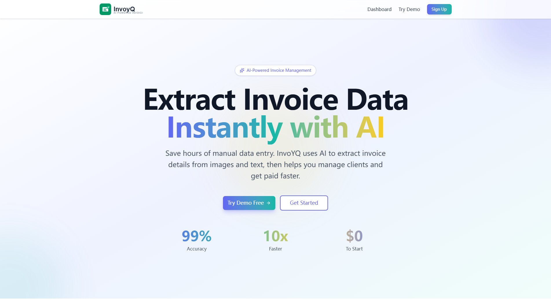 InvoYQ InvoYQ Interface & Screenshots InvoYQ InvoYQ Interface & Screenshots