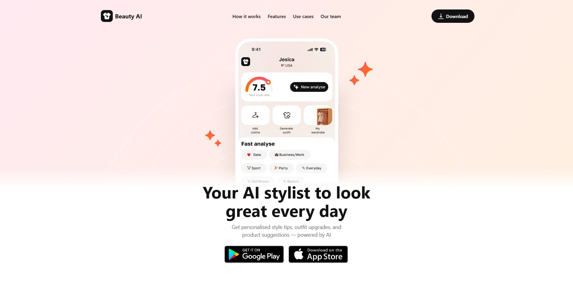 Beauty AI Beauty AI Interface & Screenshots Beauty AI Beauty AI Interface & Screenshots