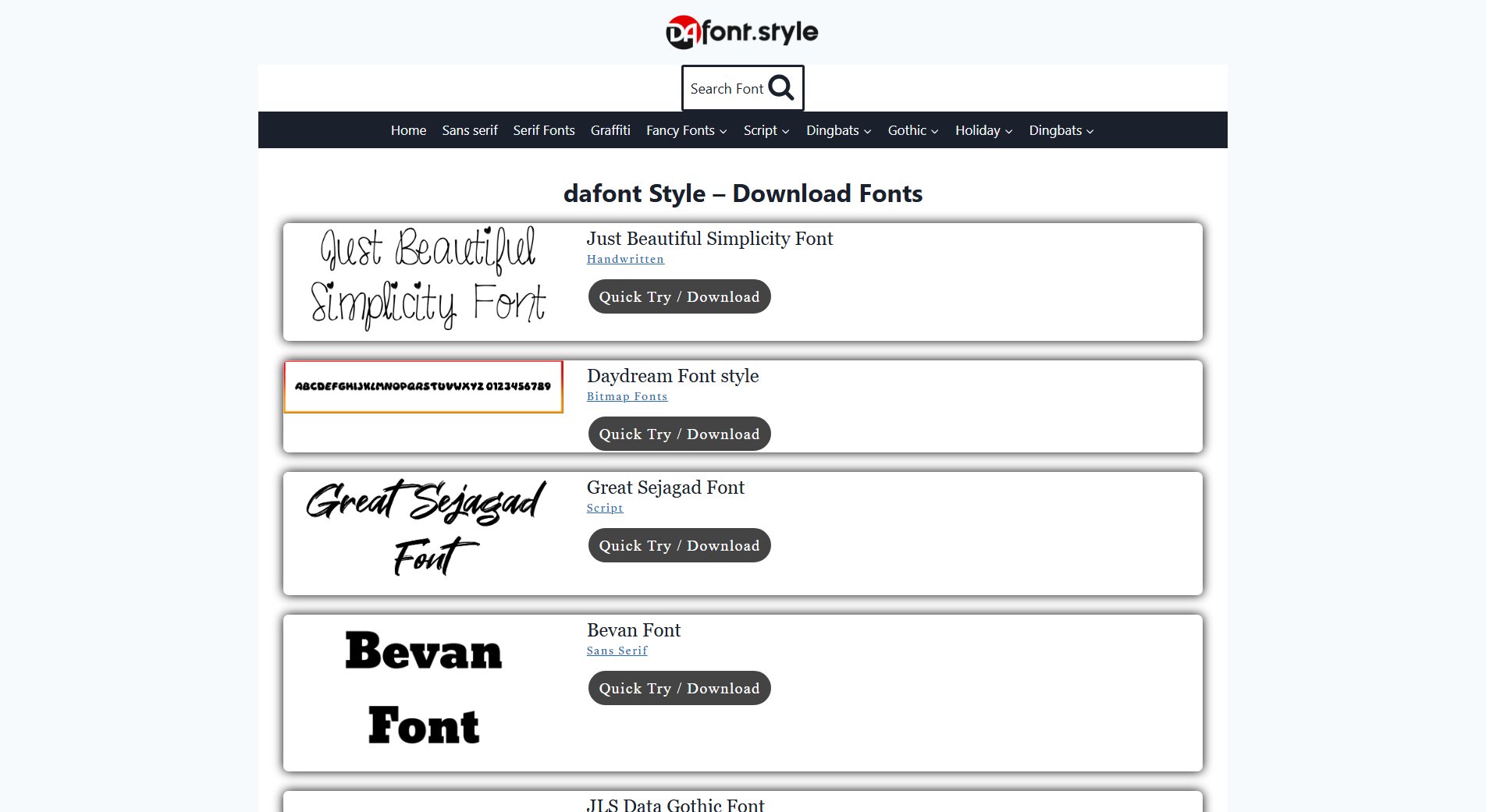 Dafont Style Dafont Style Interface & Screenshots Dafont Style Dafont Style Interface & Screenshots