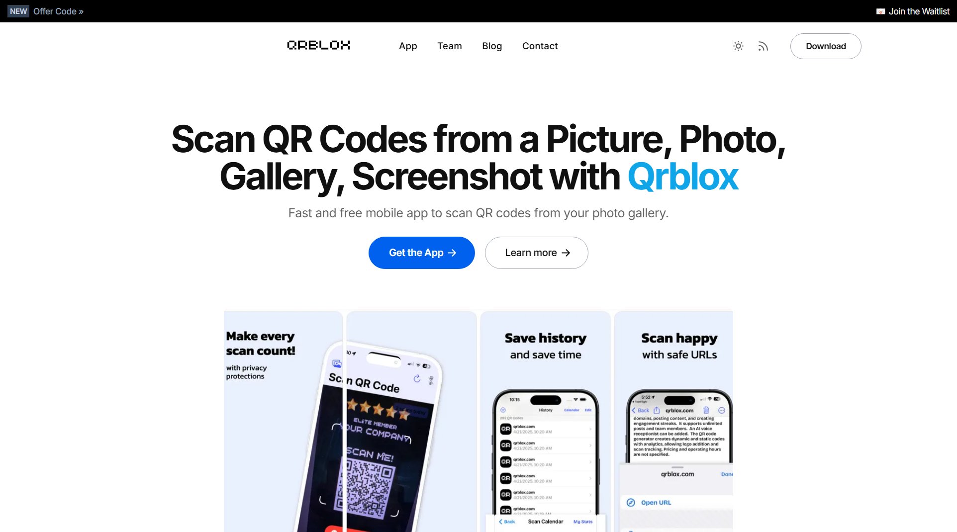 Qrblox Qrblox Interface & Screenshots Qrblox Qrblox Interface & Screenshots