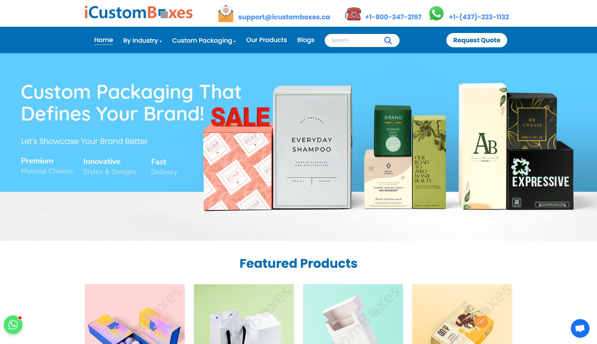 iCustomBoxes Canada iCustomBoxes Canada Interface & Screenshots iCustomBoxes Canada iCustomBoxes Canada Interface & Screenshots