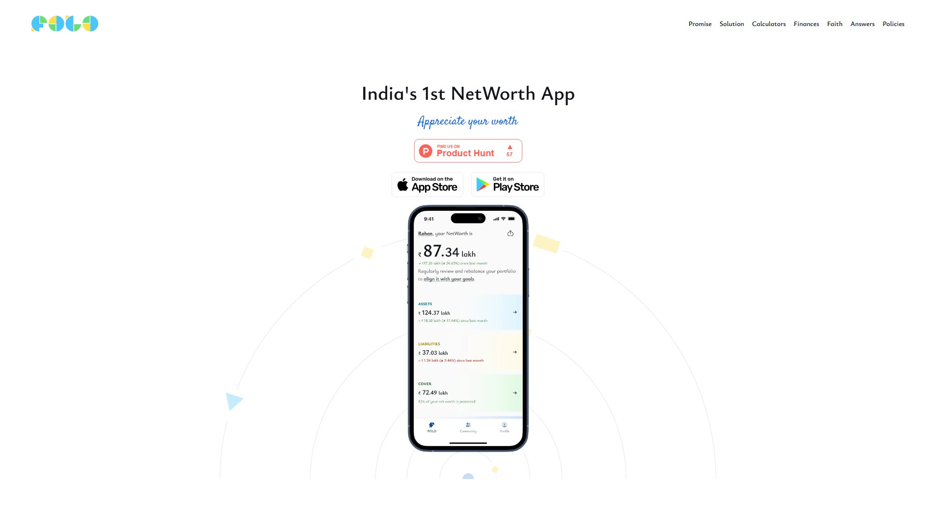 FOLO - The NetWorth App FOLO - The NetWorth App Interface & Screenshots FOLO - The NetWorth App FOLO - The NetWorth App Interface & Screenshots