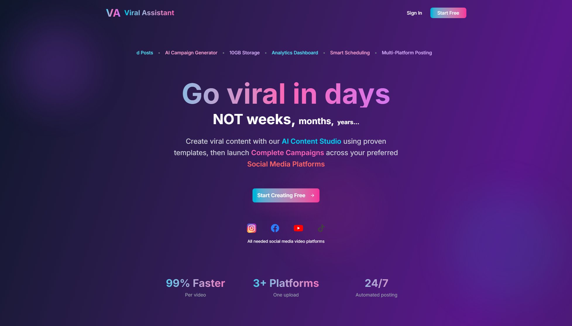 Viral Assistant Viral Assistant Interface & Screenshots Viral Assistant Viral Assistant Interface & Screenshots