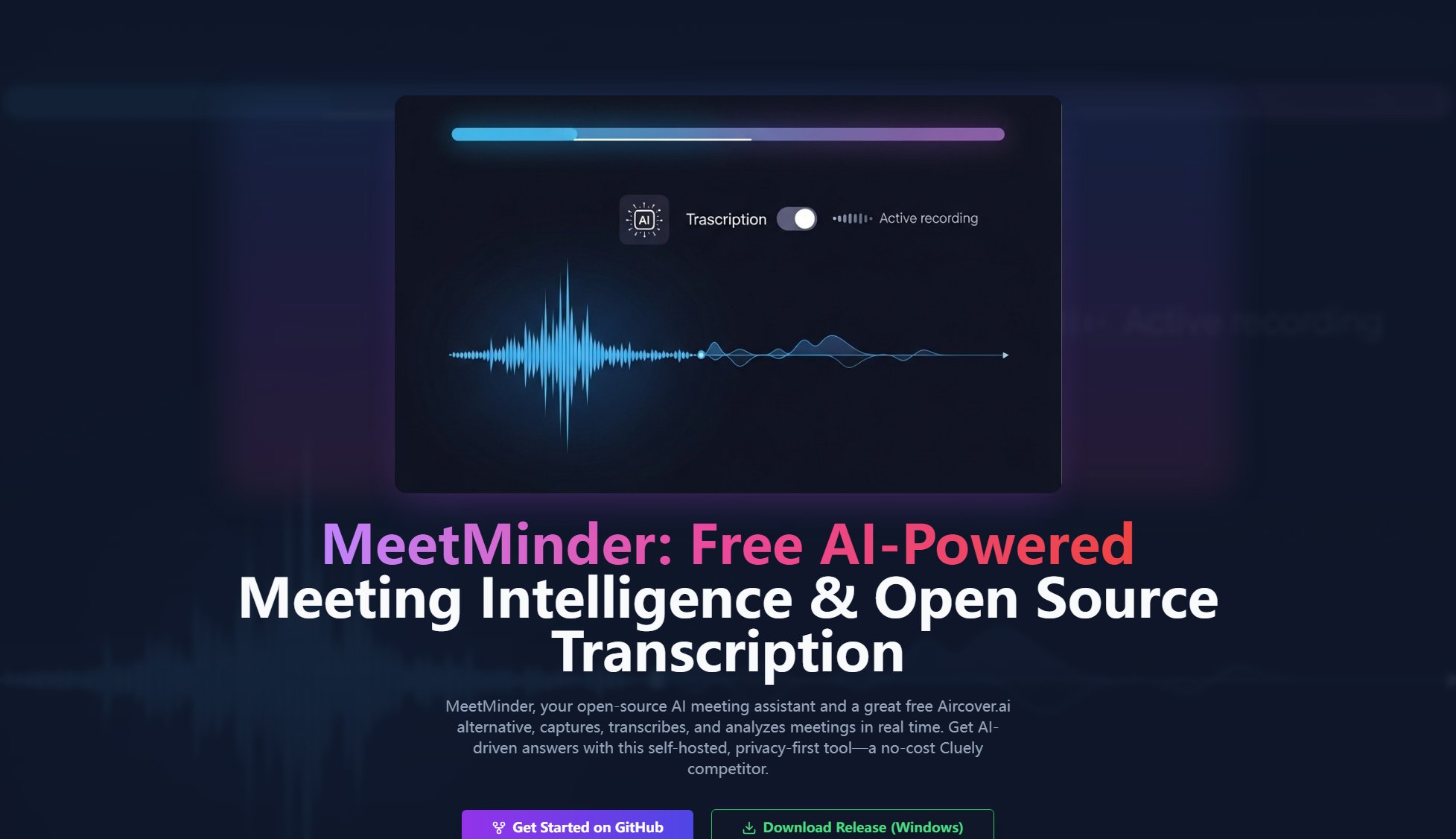 MeetMinder MeetMinder Interface & Screenshots MeetMinder MeetMinder Interface & Screenshots