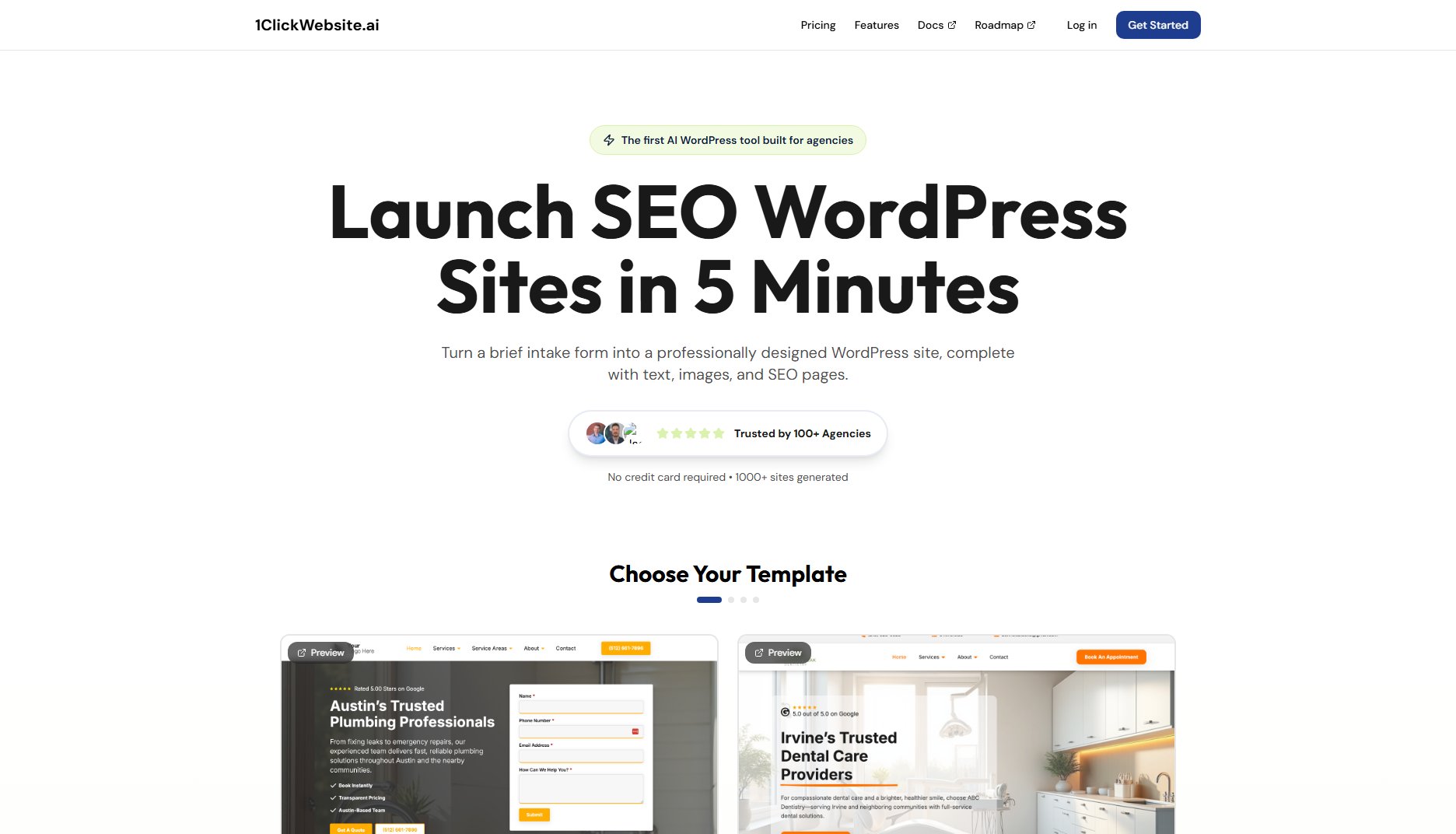1ClickWebsite.ai 1ClickWebsite.ai Interface & Screenshots 1ClickWebsite.ai 1ClickWebsite.ai Interface & Screenshots