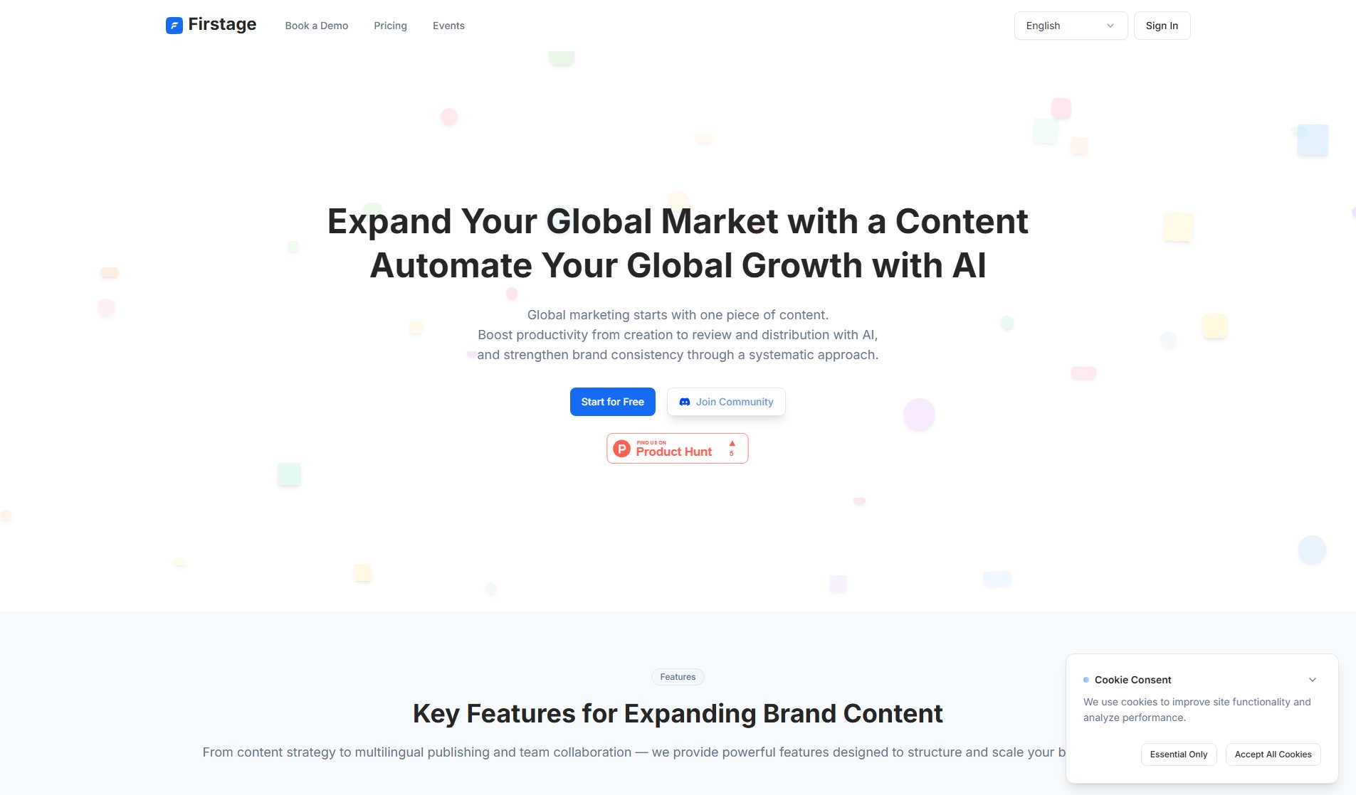 Firstage Firstage Interface & Screenshots Firstage Firstage Interface & Screenshots