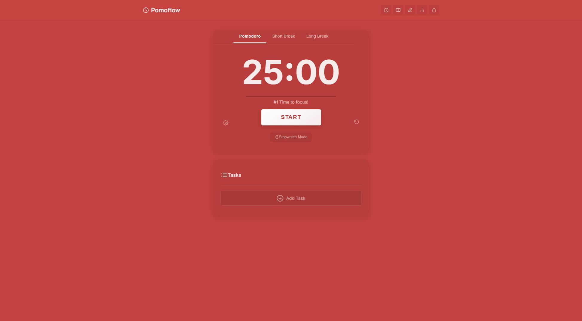 Pomoflow Pomoflow Interface & Screenshots Pomoflow Pomoflow Interface & Screenshots