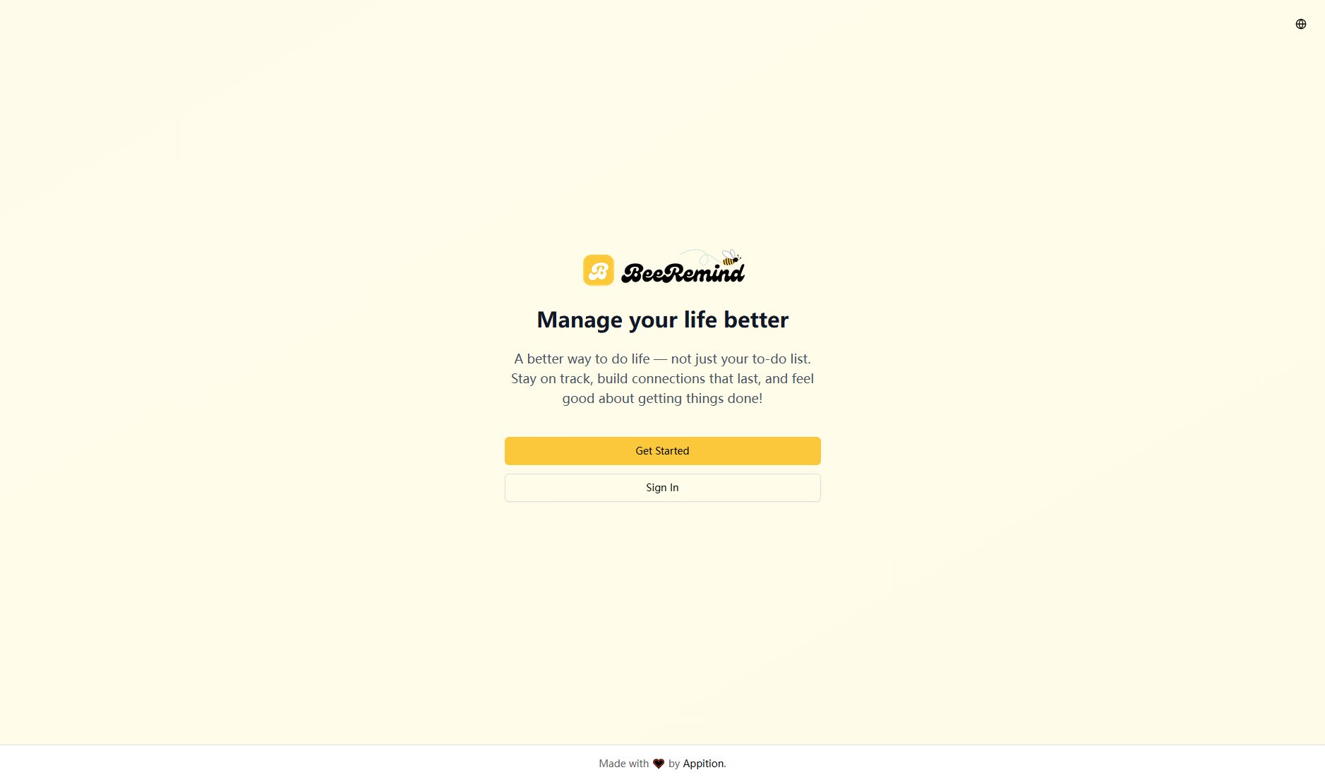 BeeRemind BeeRemind Interface & Screenshots BeeRemind BeeRemind Interface & Screenshots