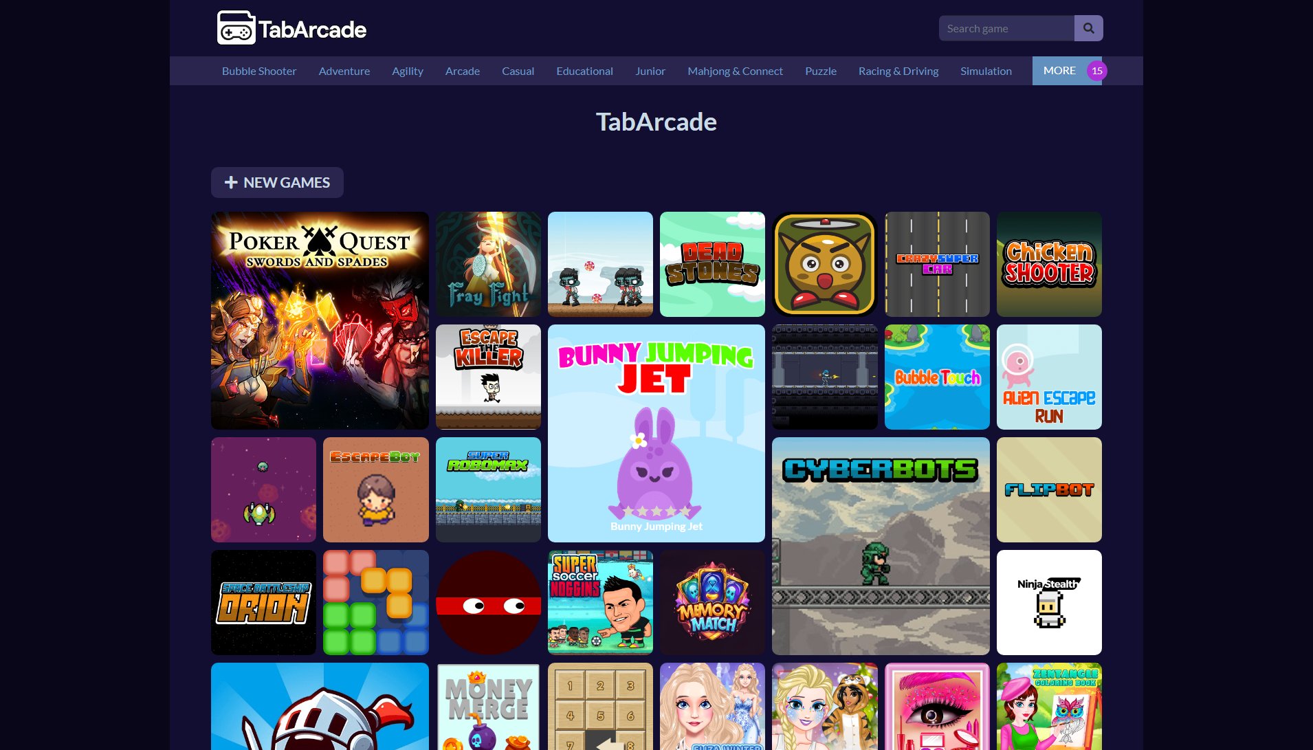 TabArcade TabArcade Interface & Screenshots TabArcade TabArcade Interface & Screenshots