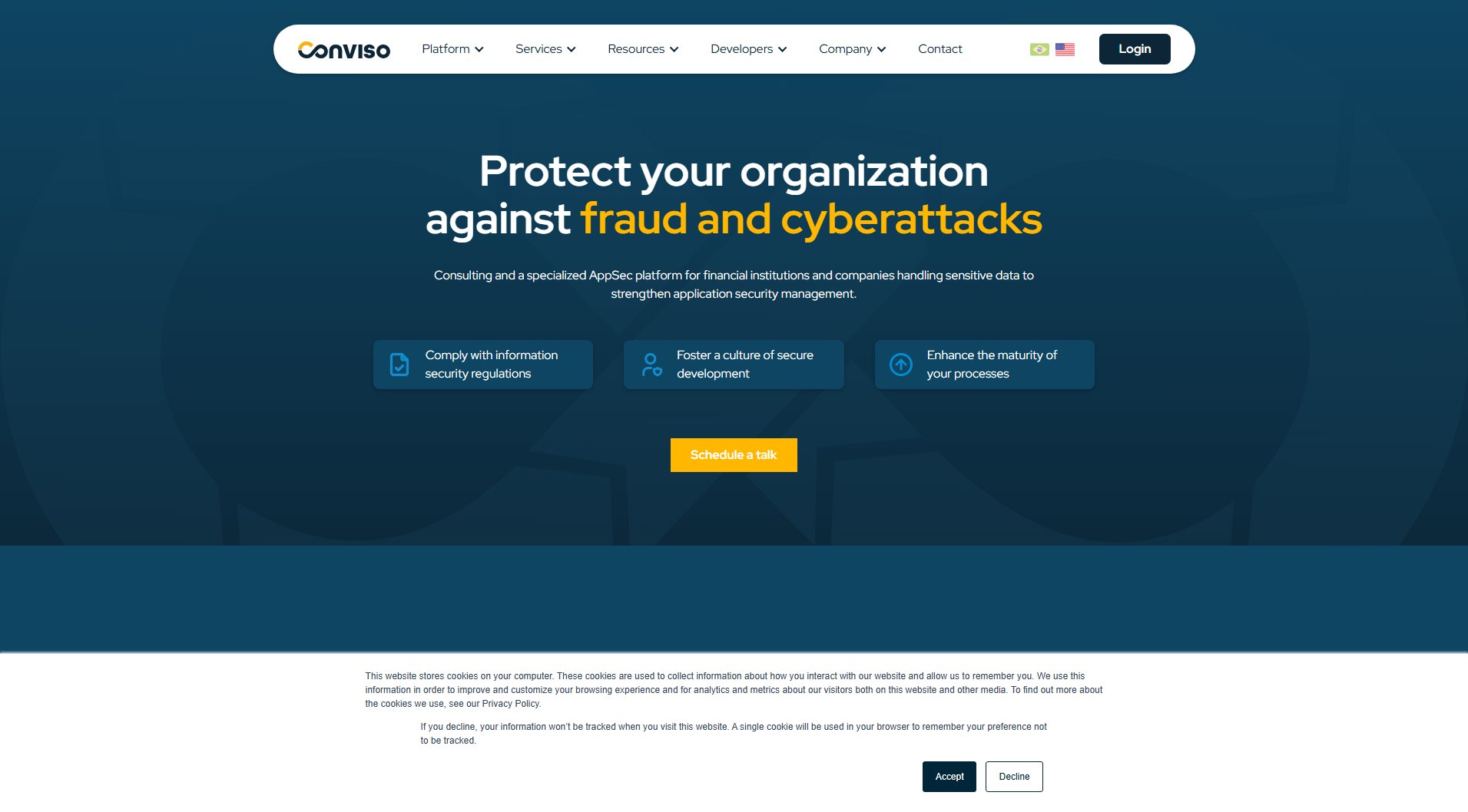 Conviso AppSec Conviso AppSec Interface & Screenshots Conviso AppSec Conviso AppSec Interface & Screenshots