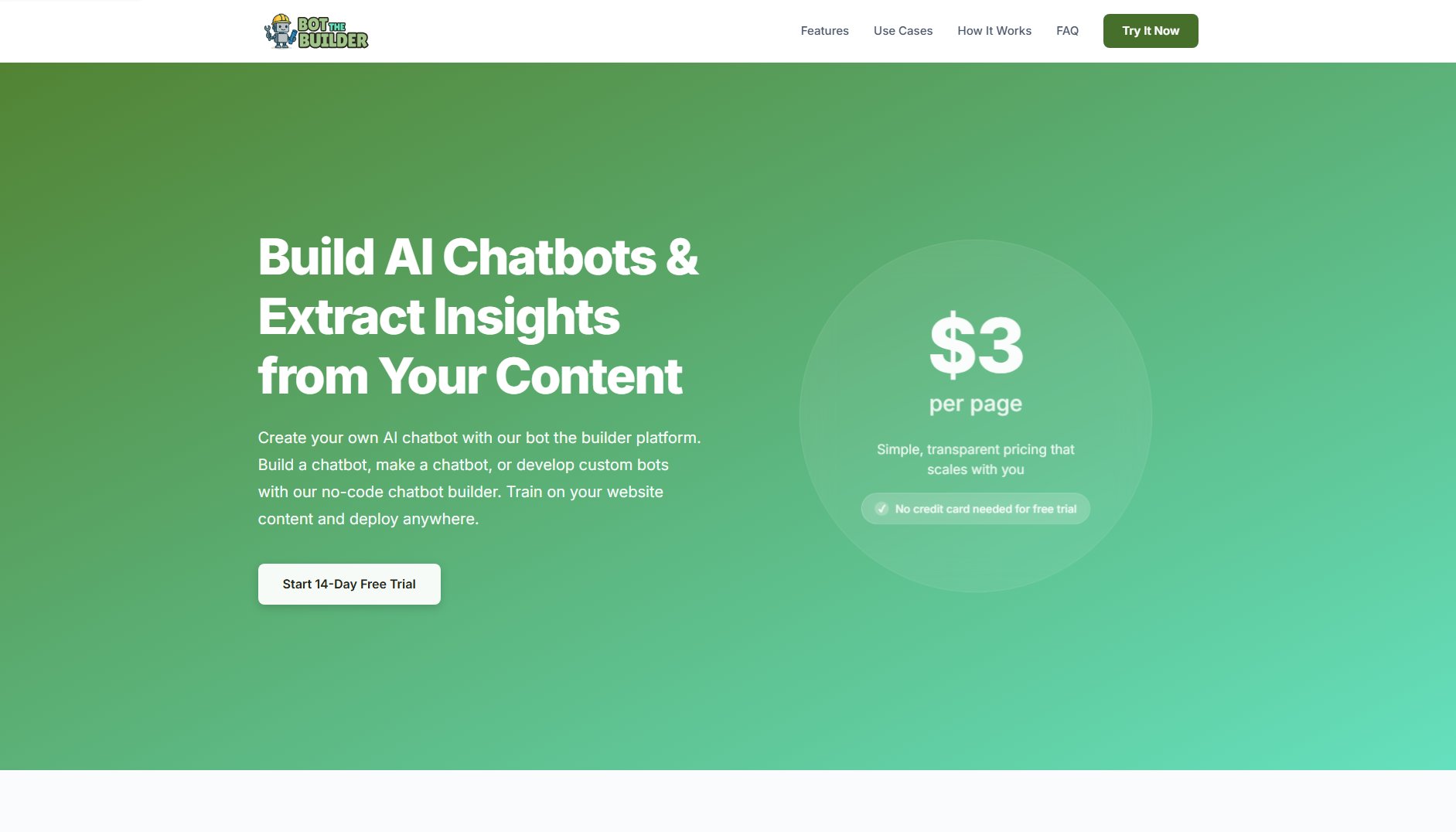 Bot The Builder Bot The Builder Interface & Screenshots Bot The Builder Bot The Builder Interface & Screenshots