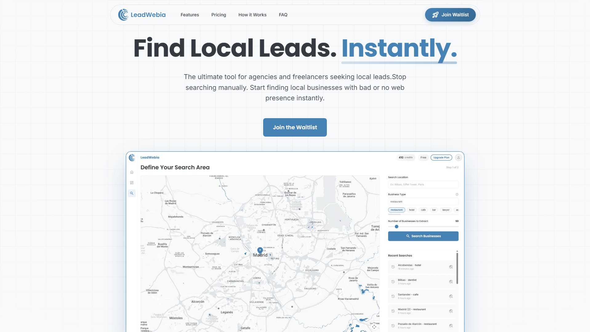LeadWebia LeadWebia Interface & Screenshots LeadWebia LeadWebia Interface & Screenshots