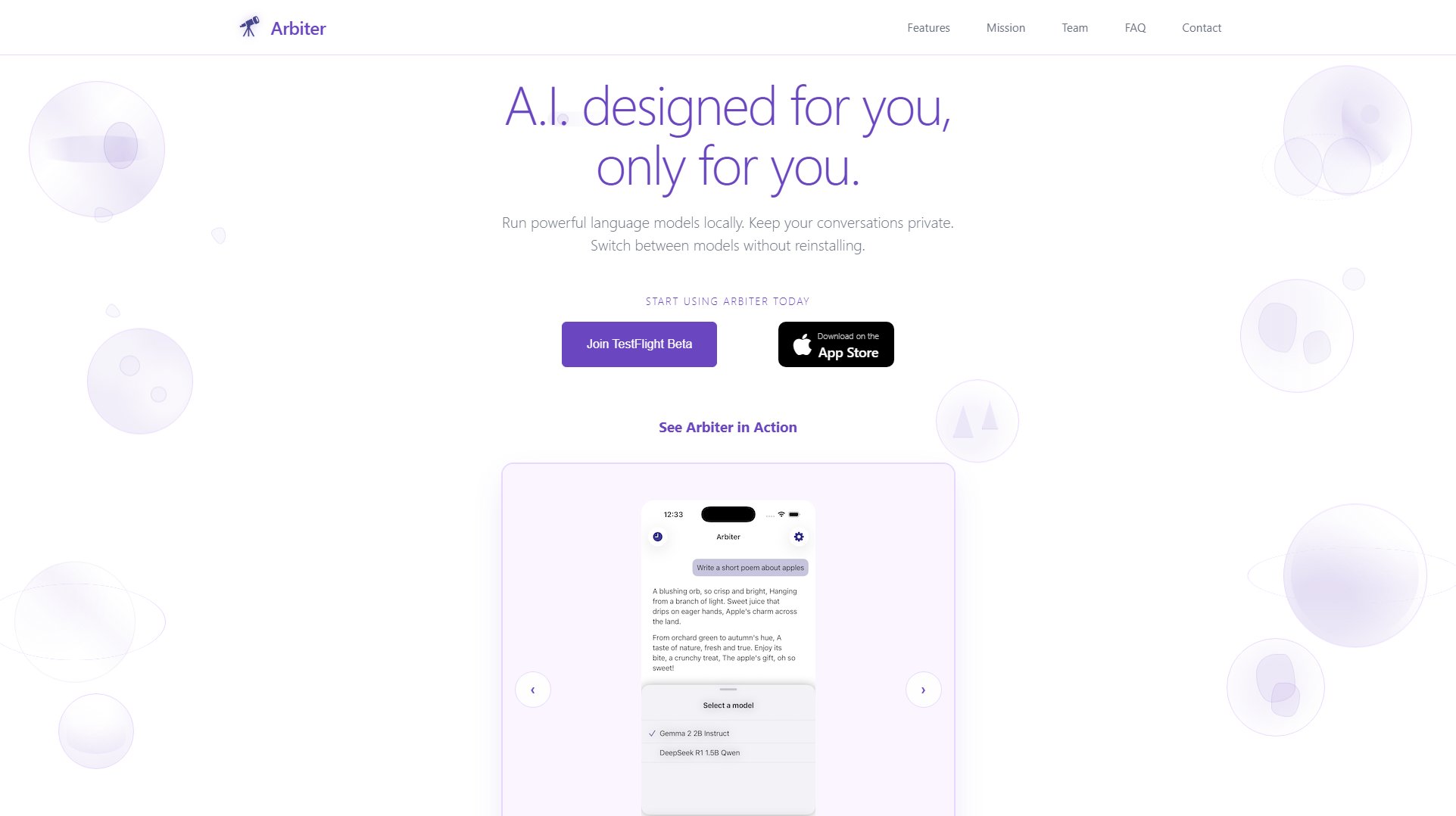 Arbiter Arbiter Interface & Screenshots Arbiter Arbiter Interface & Screenshots