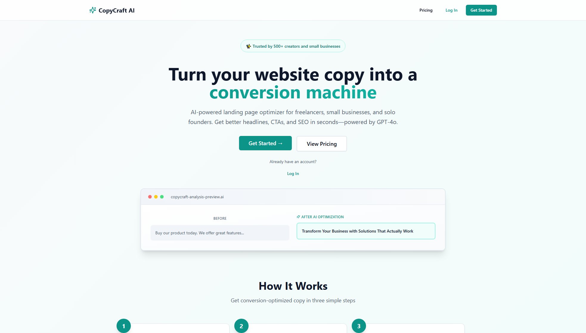 CopyCraft AI CopyCraft AI Interface & Screenshots CopyCraft AI CopyCraft AI Interface & Screenshots