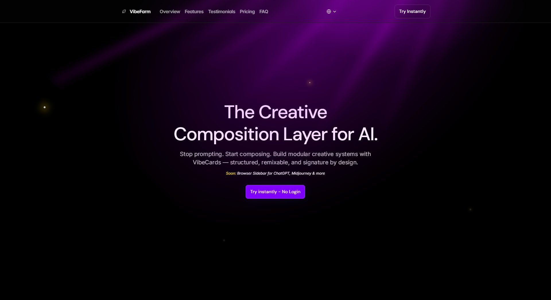 VibeFarm VibeFarm Interface & Screenshots VibeFarm VibeFarm Interface & Screenshots