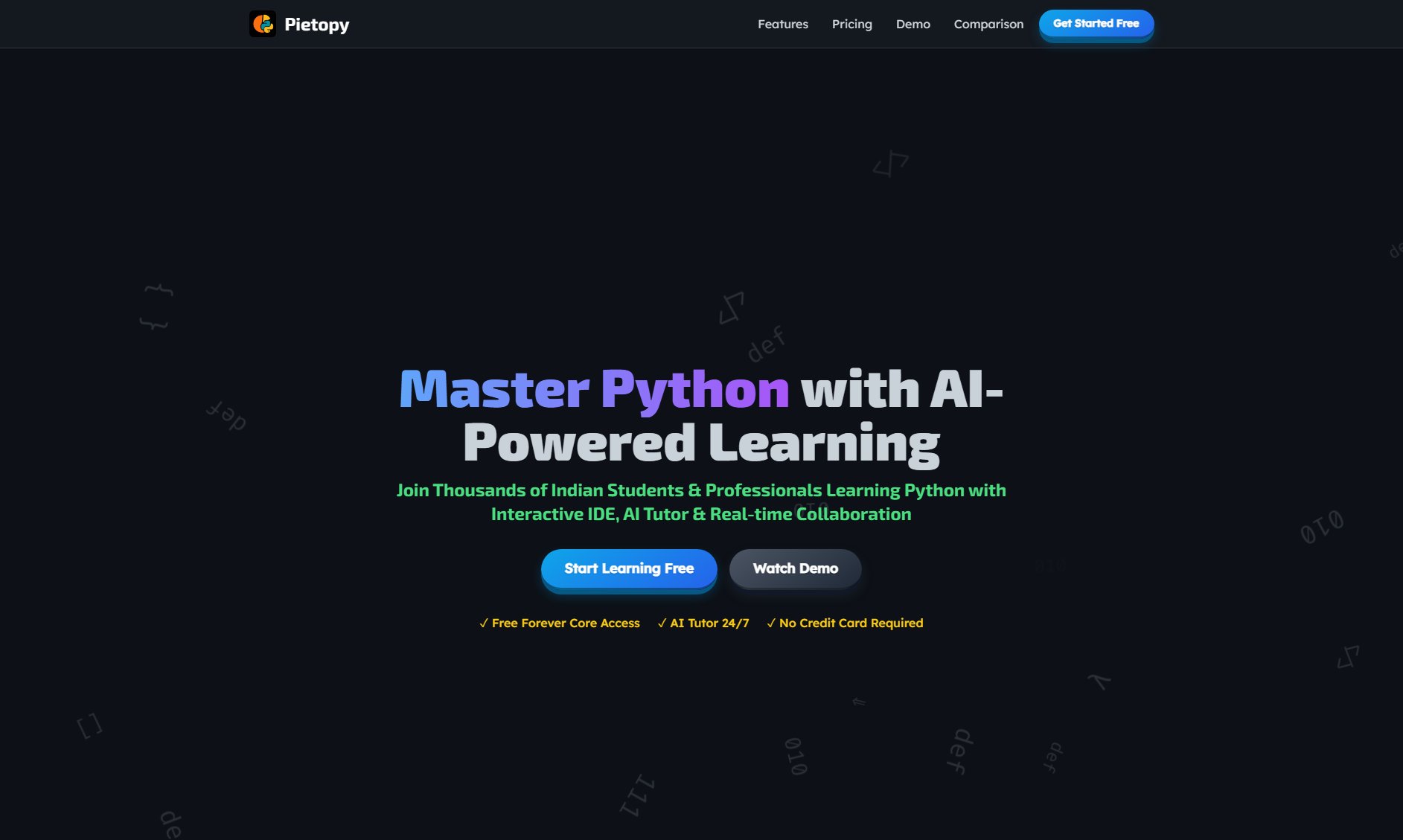 Pietopy Pietopy Interface & Screenshots Pietopy Pietopy Interface & Screenshots