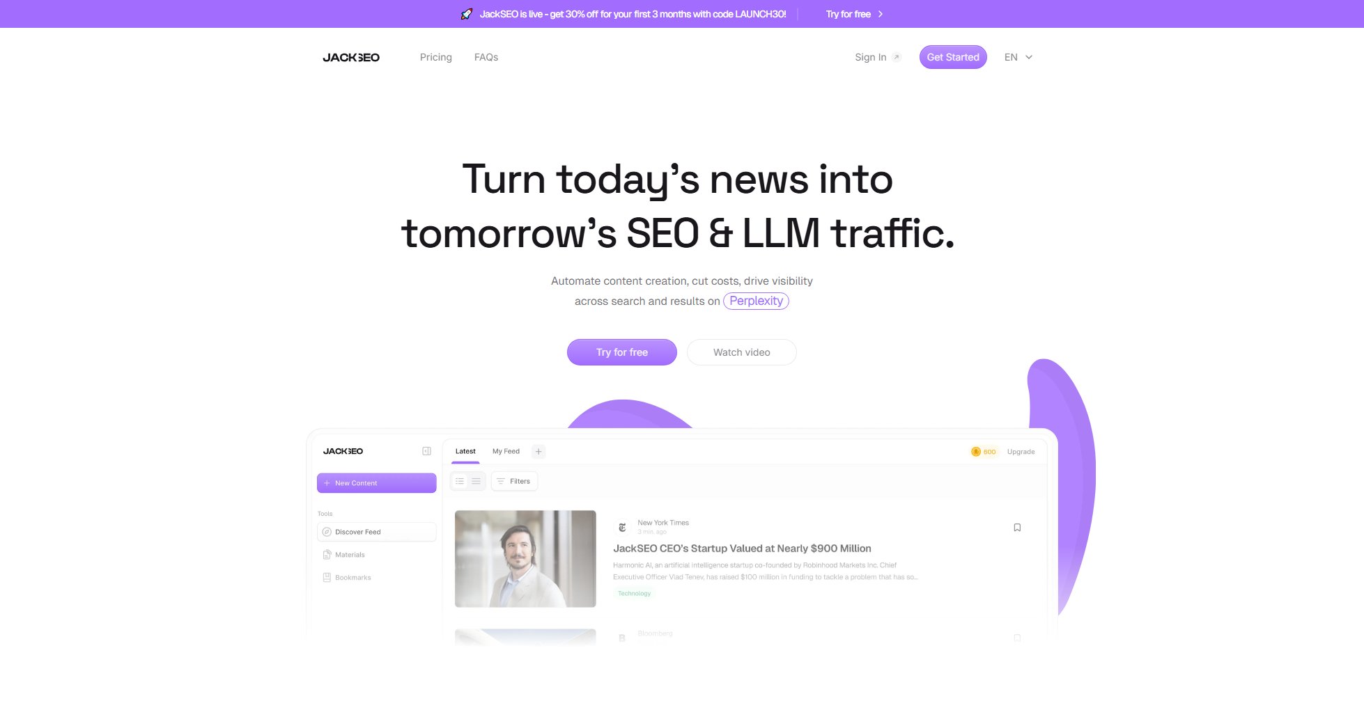 JackSEO JackSEO Interface & Screenshots