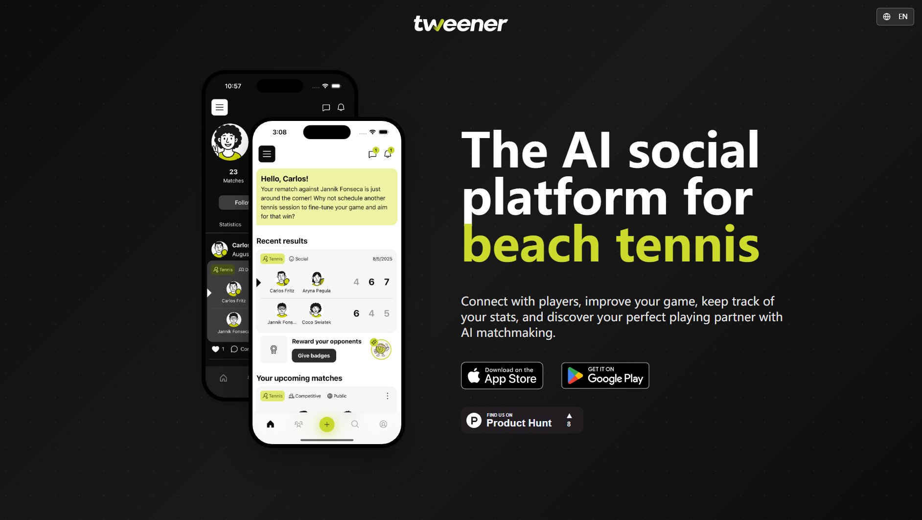 Tweener Tweener Interface & Screenshots
