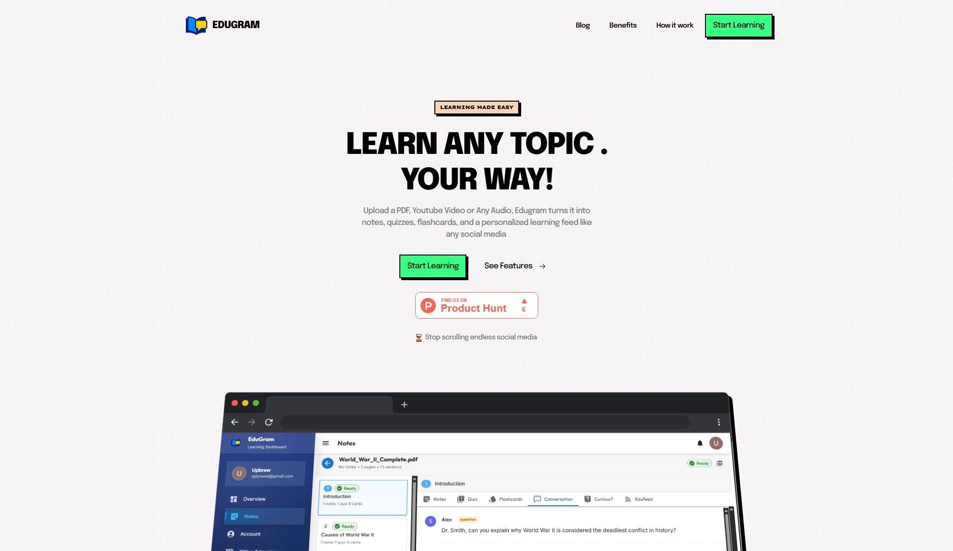 Edugram Edugram Interface & Screenshots Edugram Edugram Interface & Screenshots
