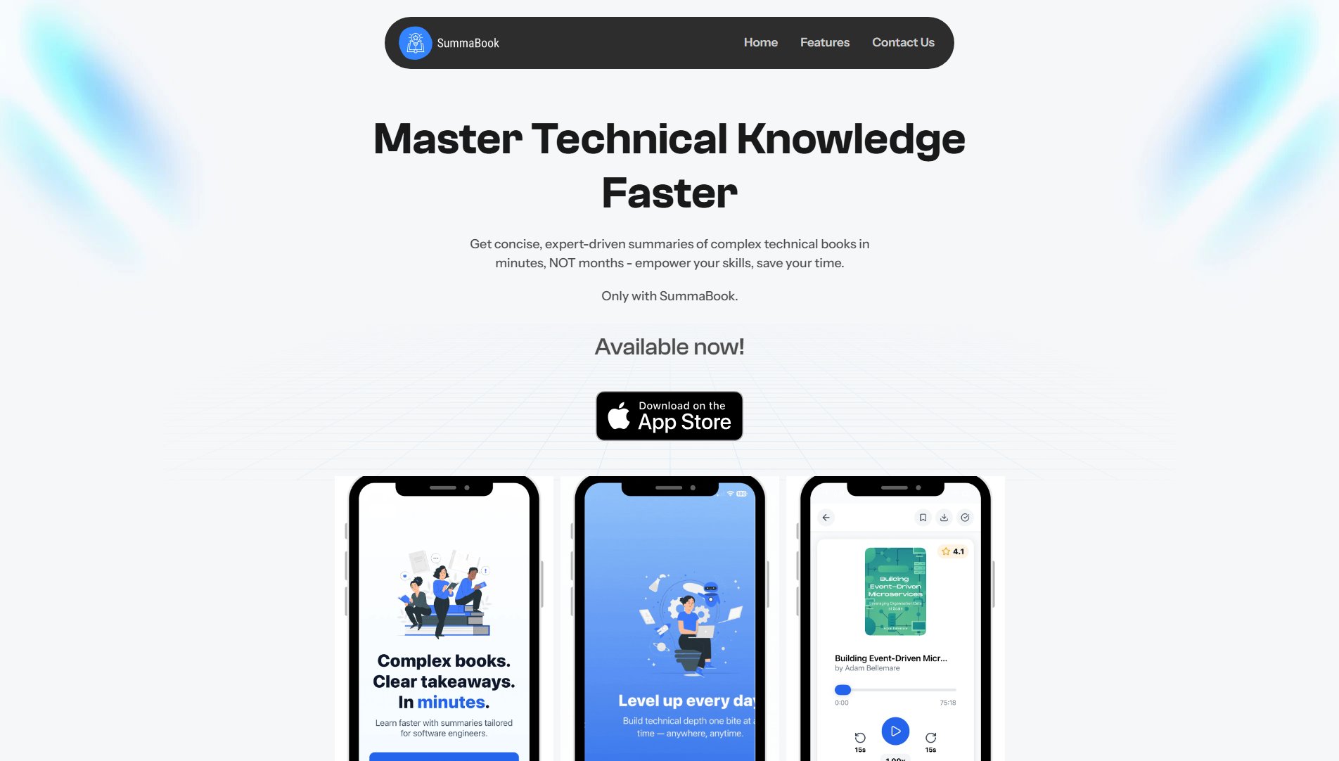 SummaBook SummaBook Interface & Screenshots SummaBook SummaBook Interface & Screenshots