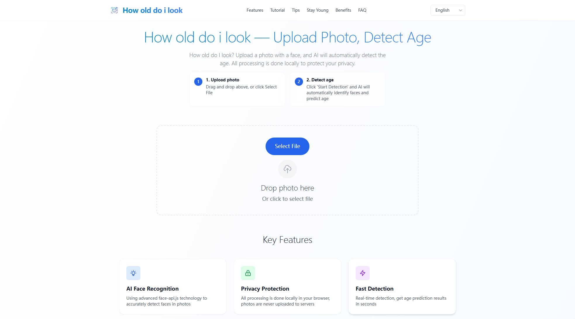 How old do I look How old do I look Interface & Screenshots How old do I look How old do I look Interface & Screenshots