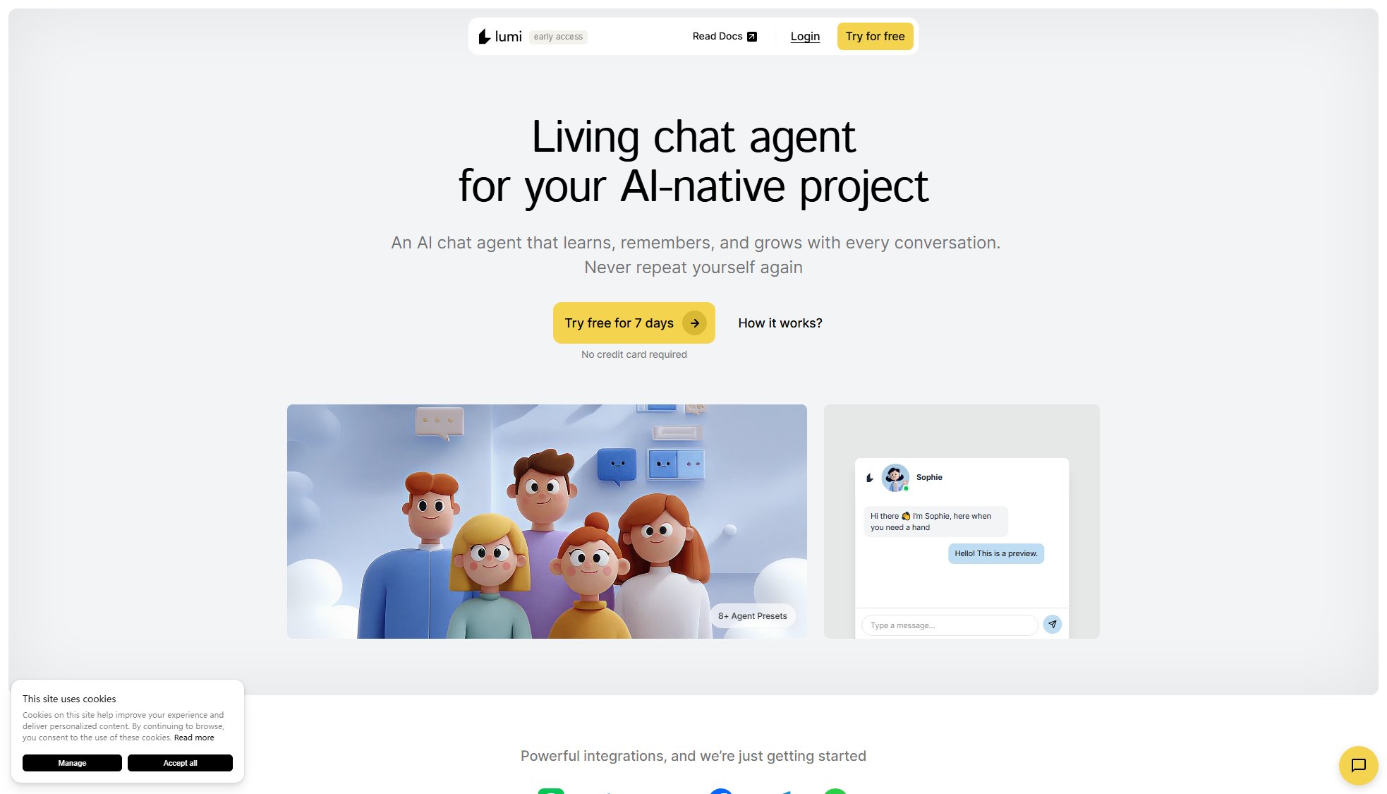 Lumi Lumi Interface & Screenshots Lumi Lumi Interface & Screenshots