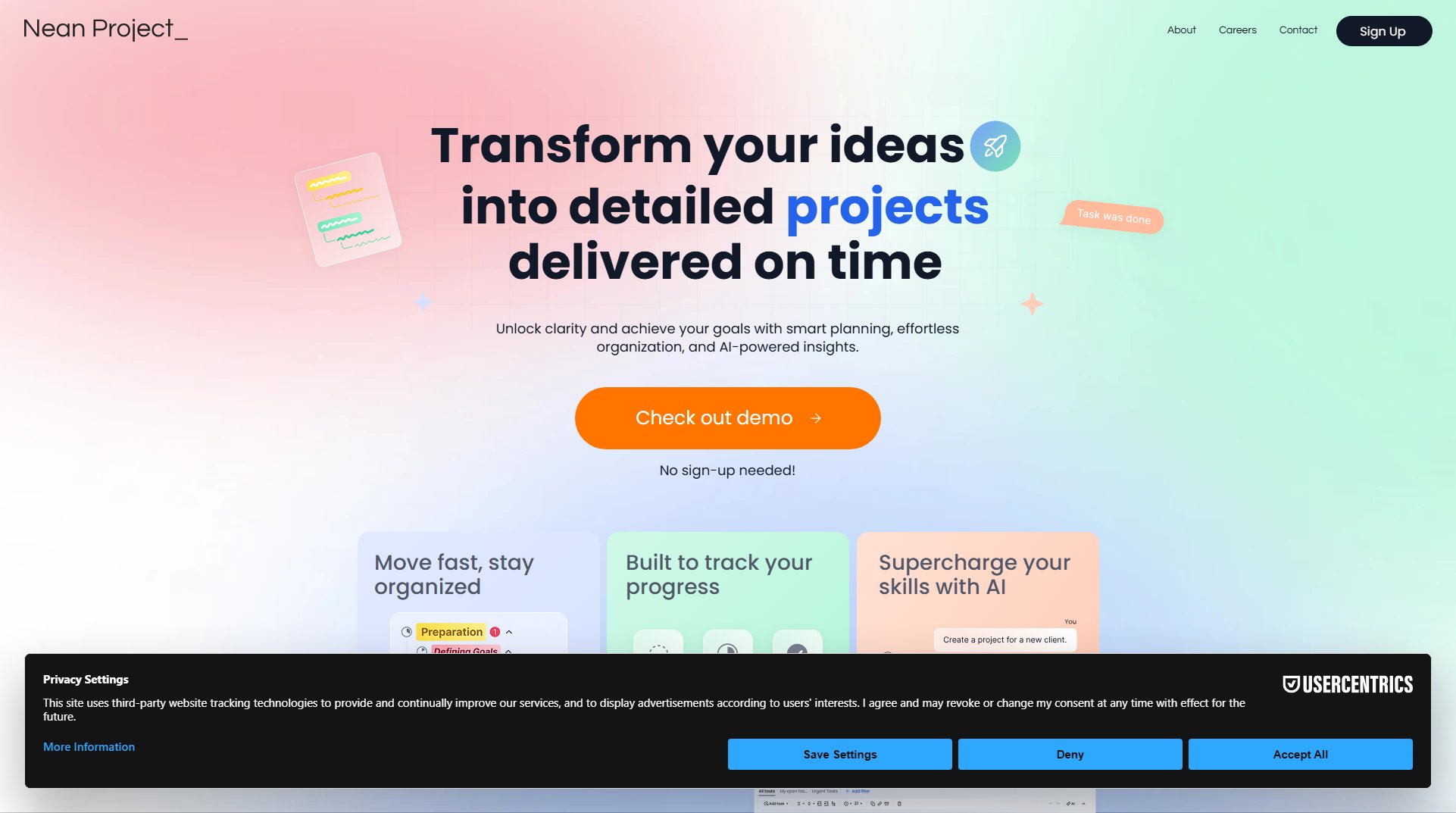 Nean Nean Interface & Screenshots Nean Nean Interface & Screenshots